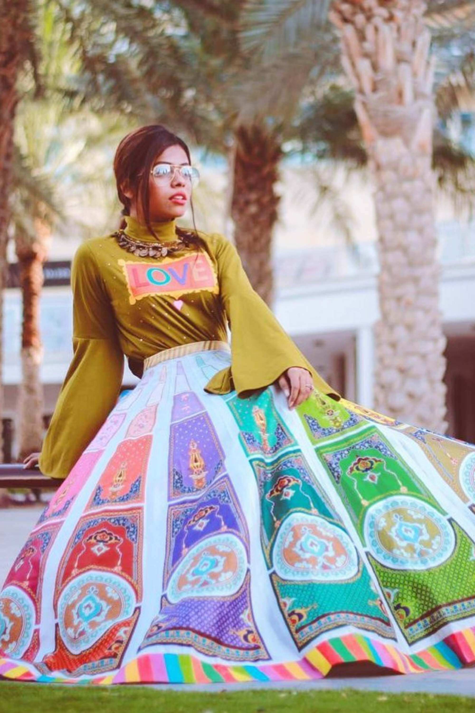 ART NOUVEAU SKIRT