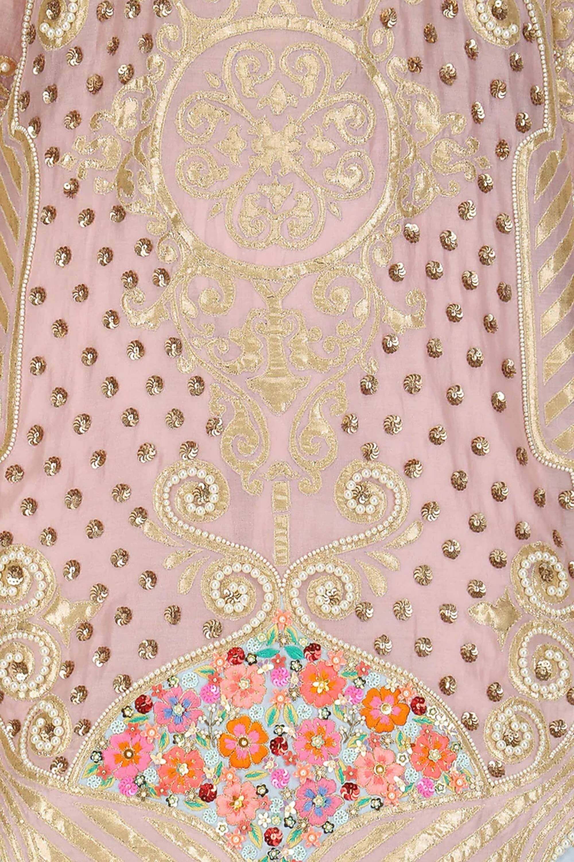 BARQOUE MOTI NAKSHA KURTA