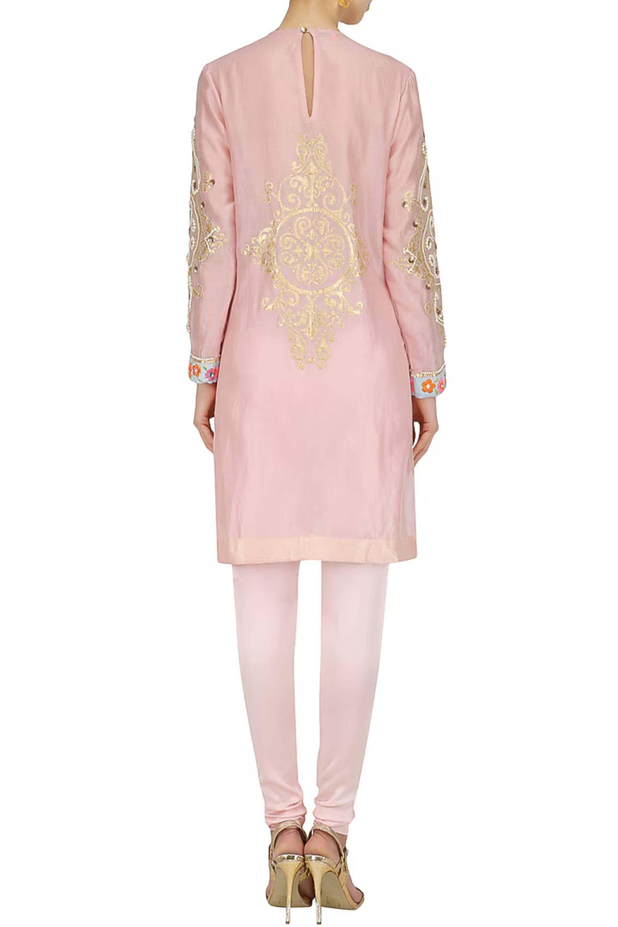 BARQOUE MOTI NAKSHA KURTA
