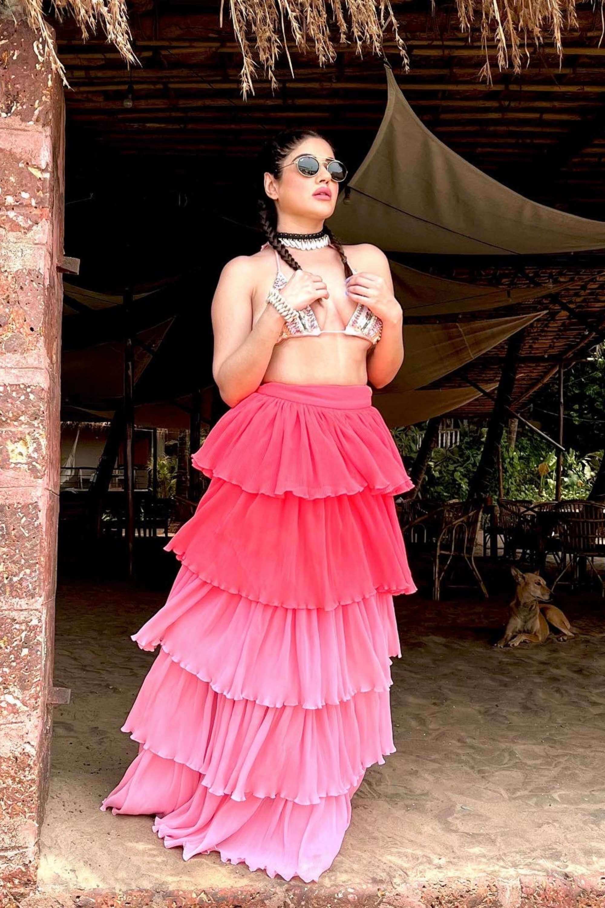 CANDY LAYERED SKIRT