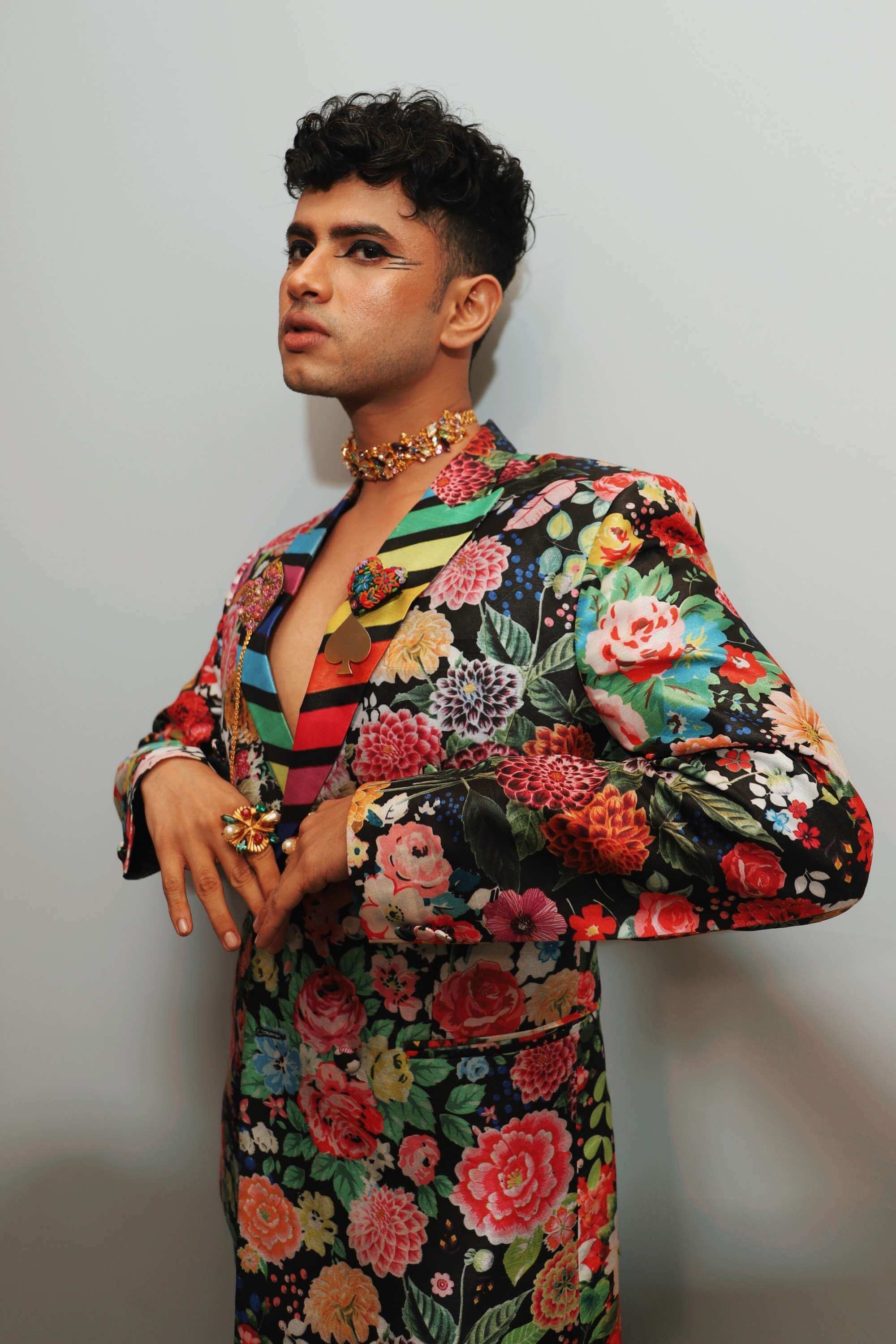 FLORAL GARDEN PANT SUIT