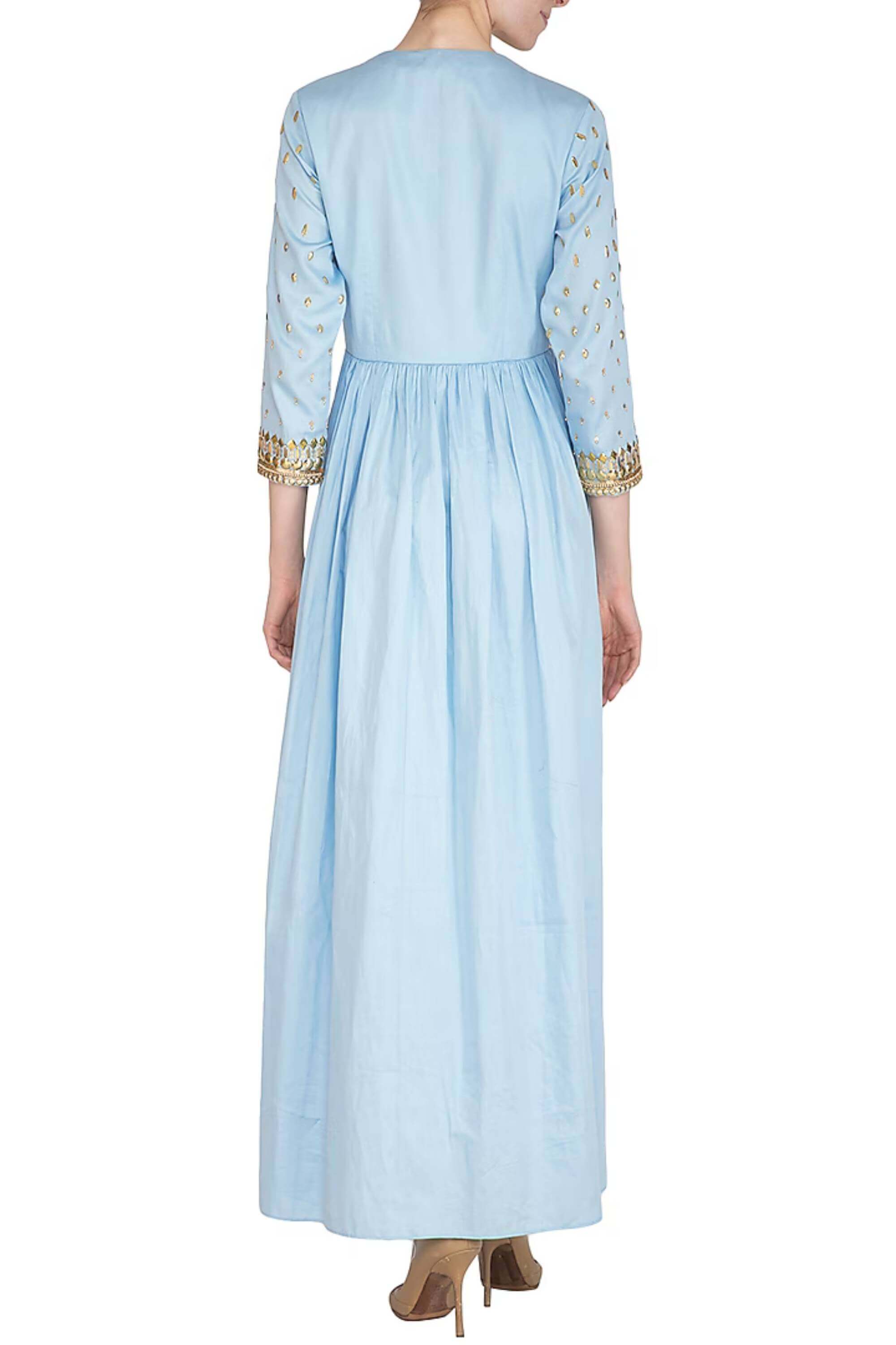 ICE BLUE SONA KURTA