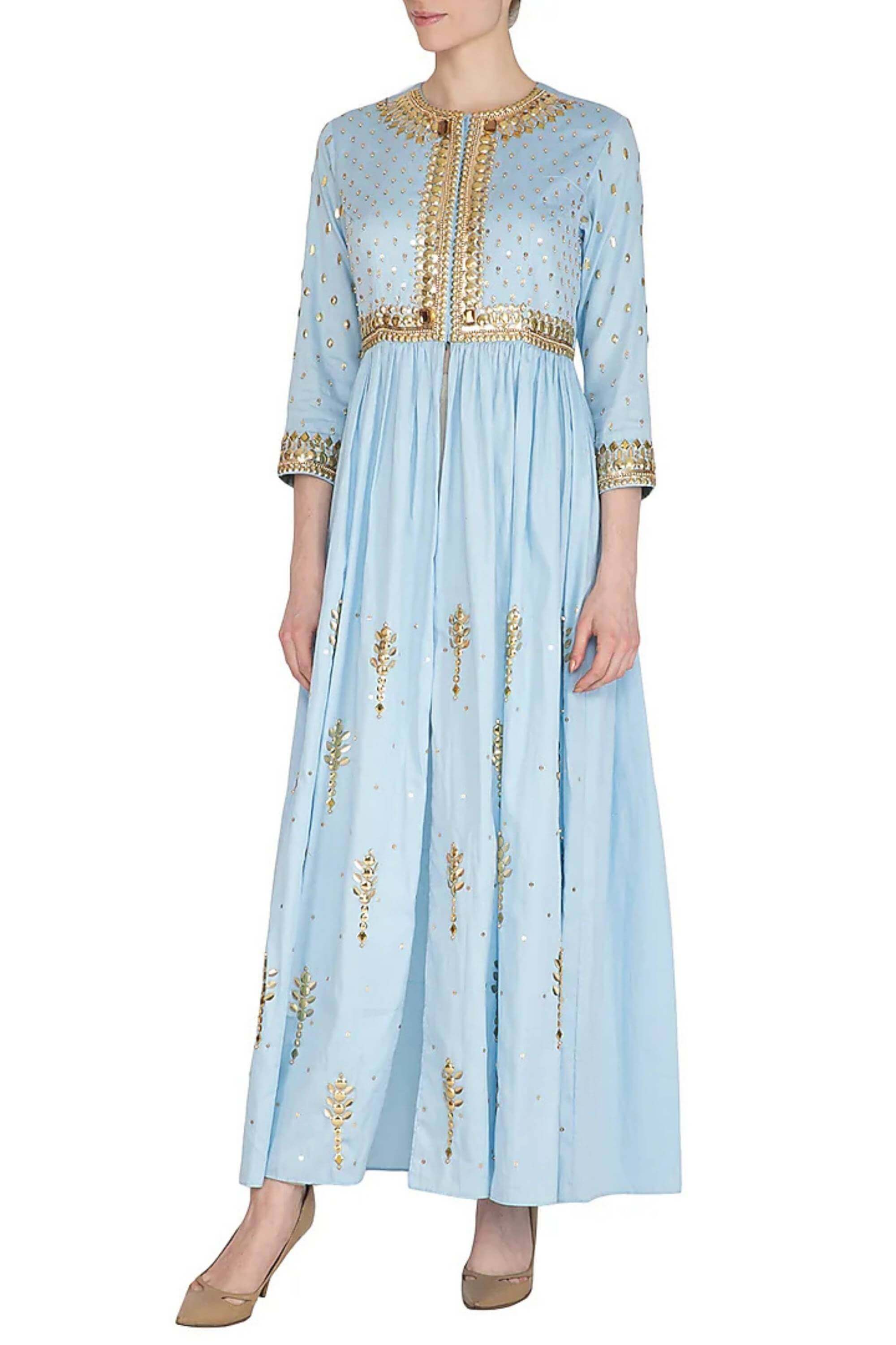 ICE BLUE SONA KURTA