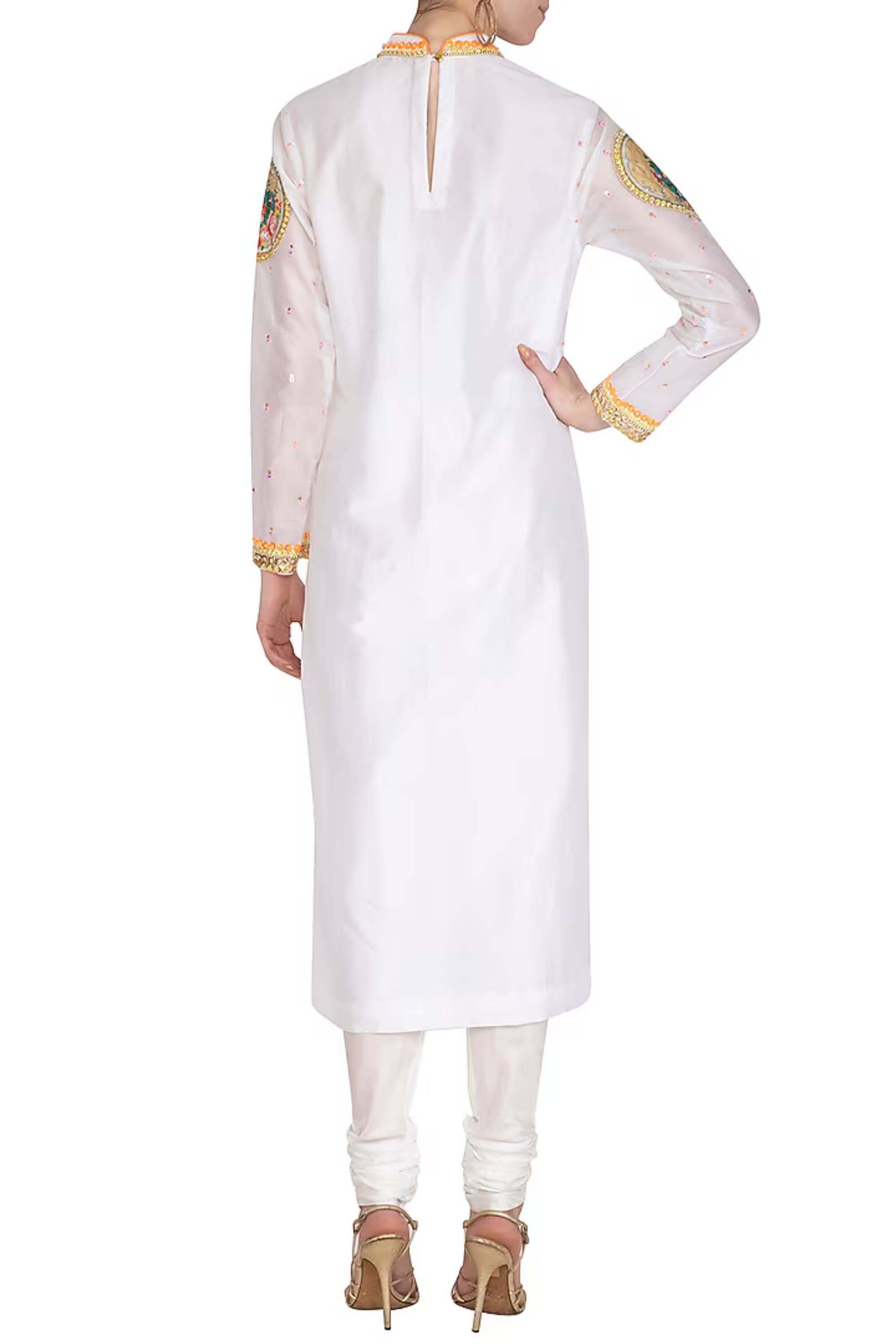 GULDASTA BAND COLLAR KURTA