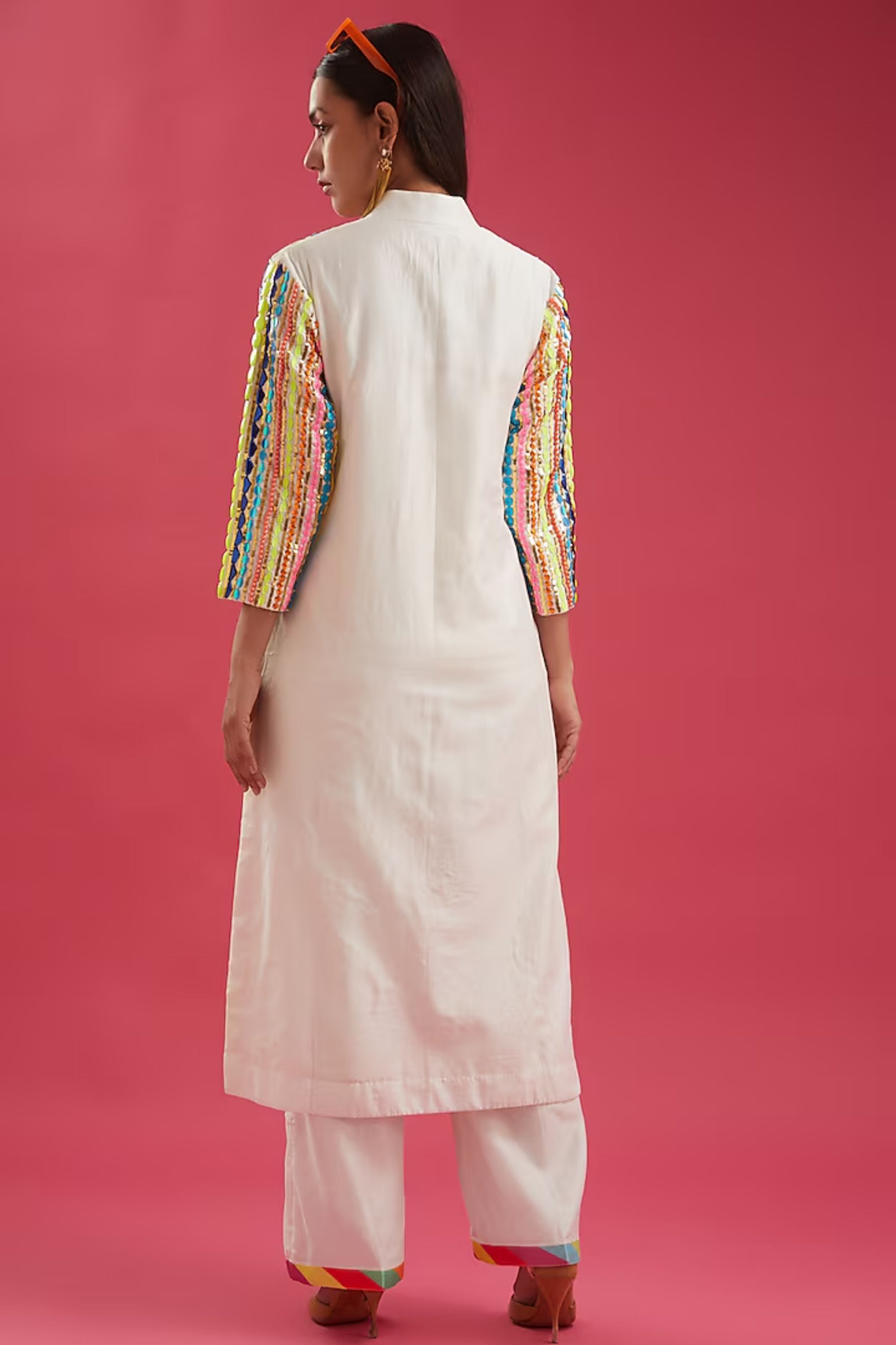 RANGEEN SHUKLAH KURTA SET