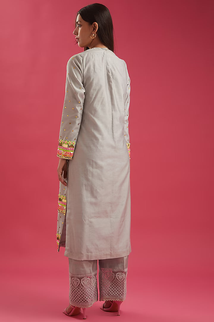 KAPOTA JAAL KURTA SET