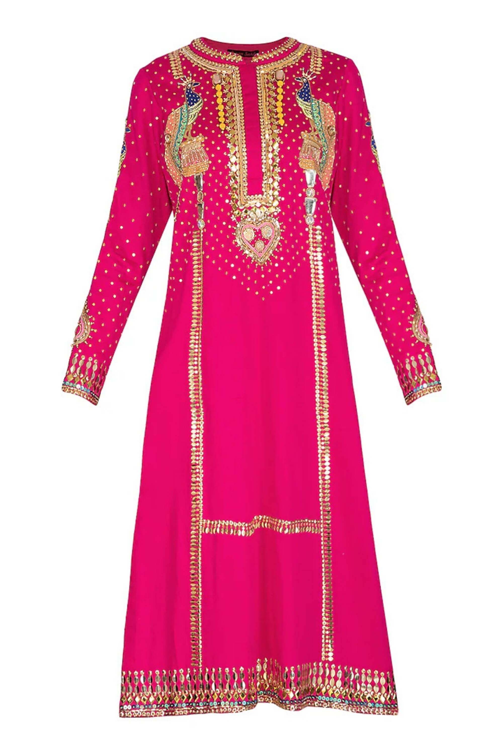 RANI PINK BAGH KURTA