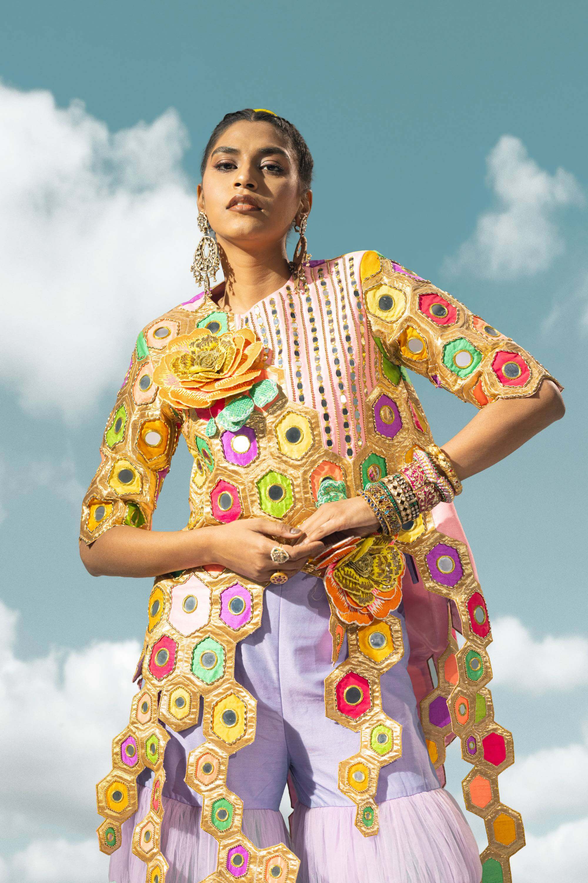 SAAZA HEXA CROP TOP