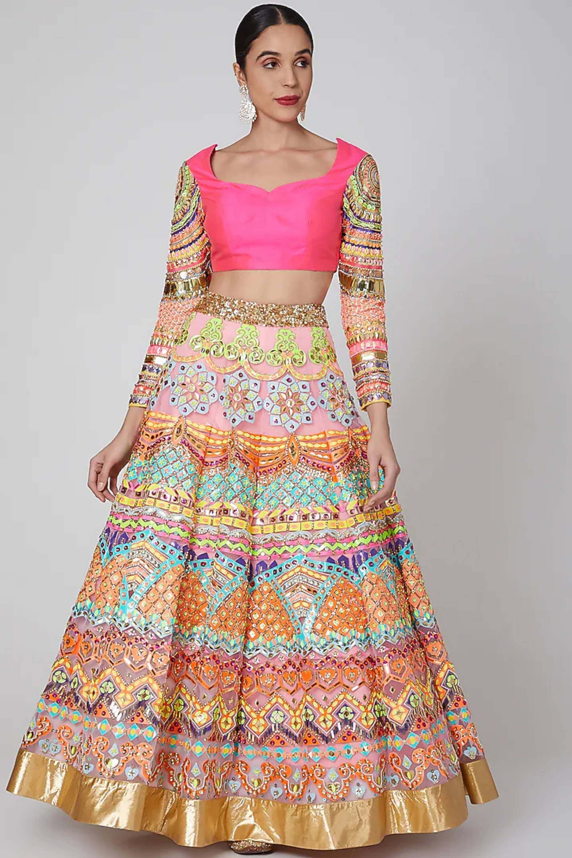 SAGAR KANYA CUTWORK LEHENGHA