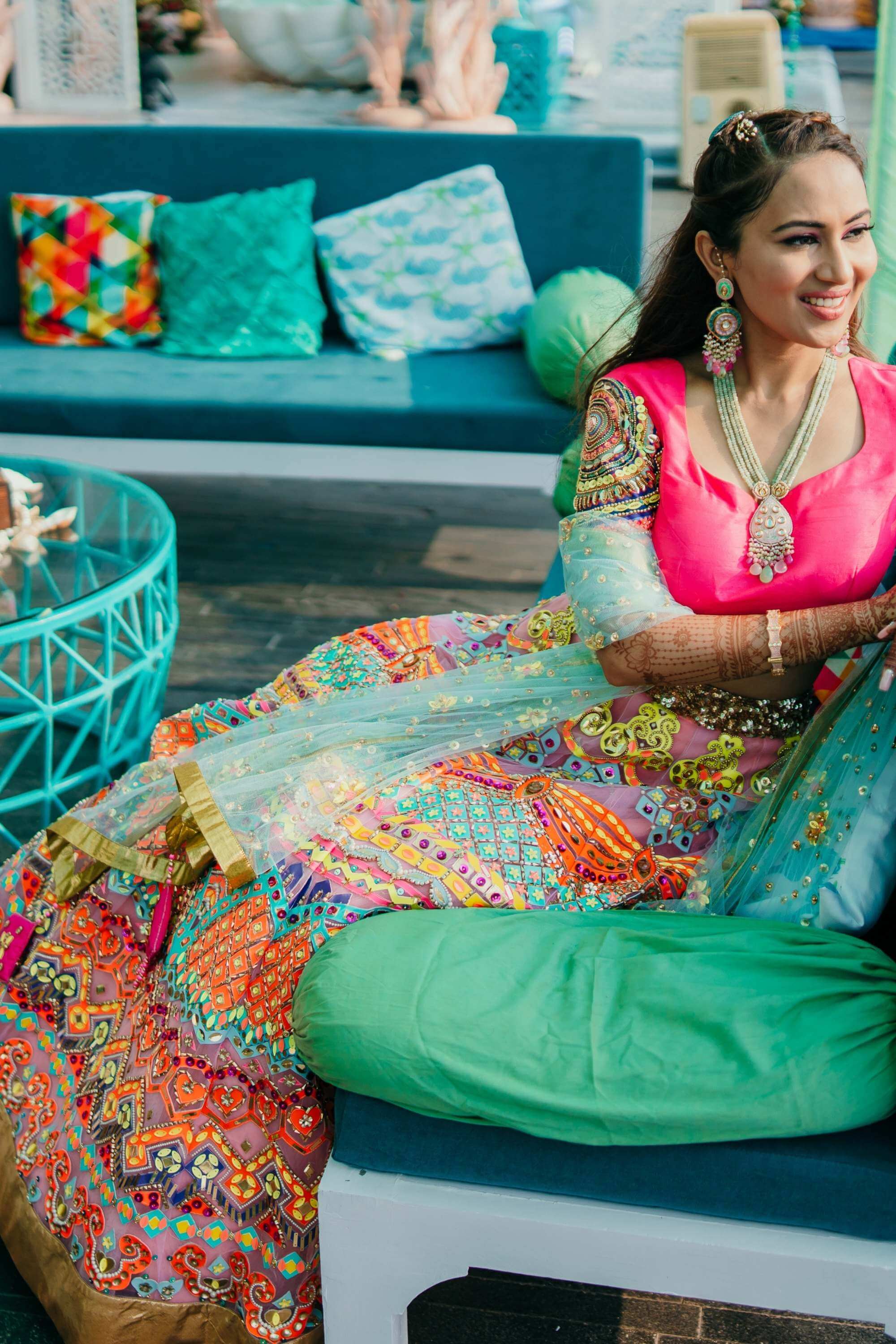 SAGAR KANYA CUTWORK LEHENGHA