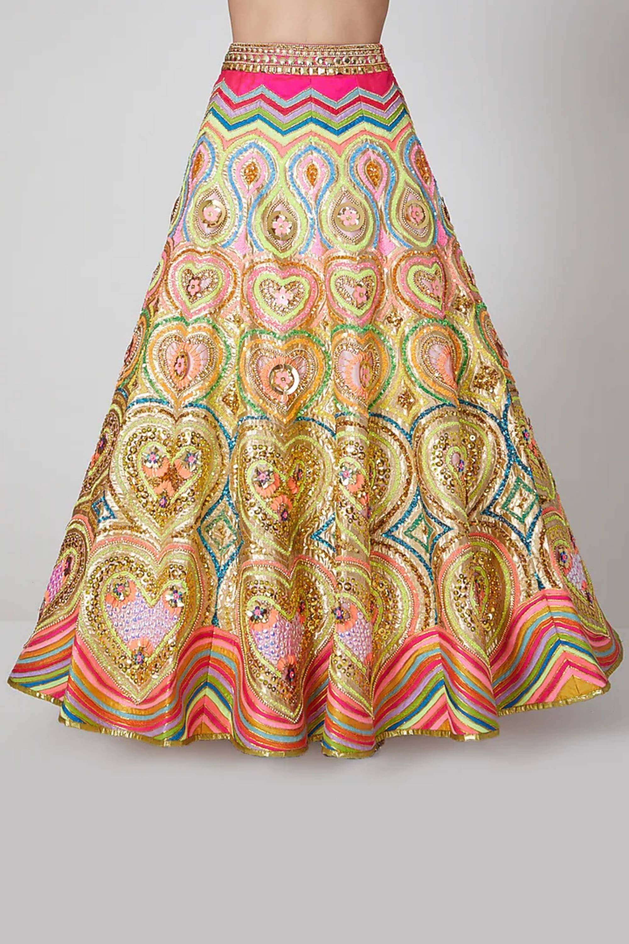 SATRANGI DILBAR LEHENGA