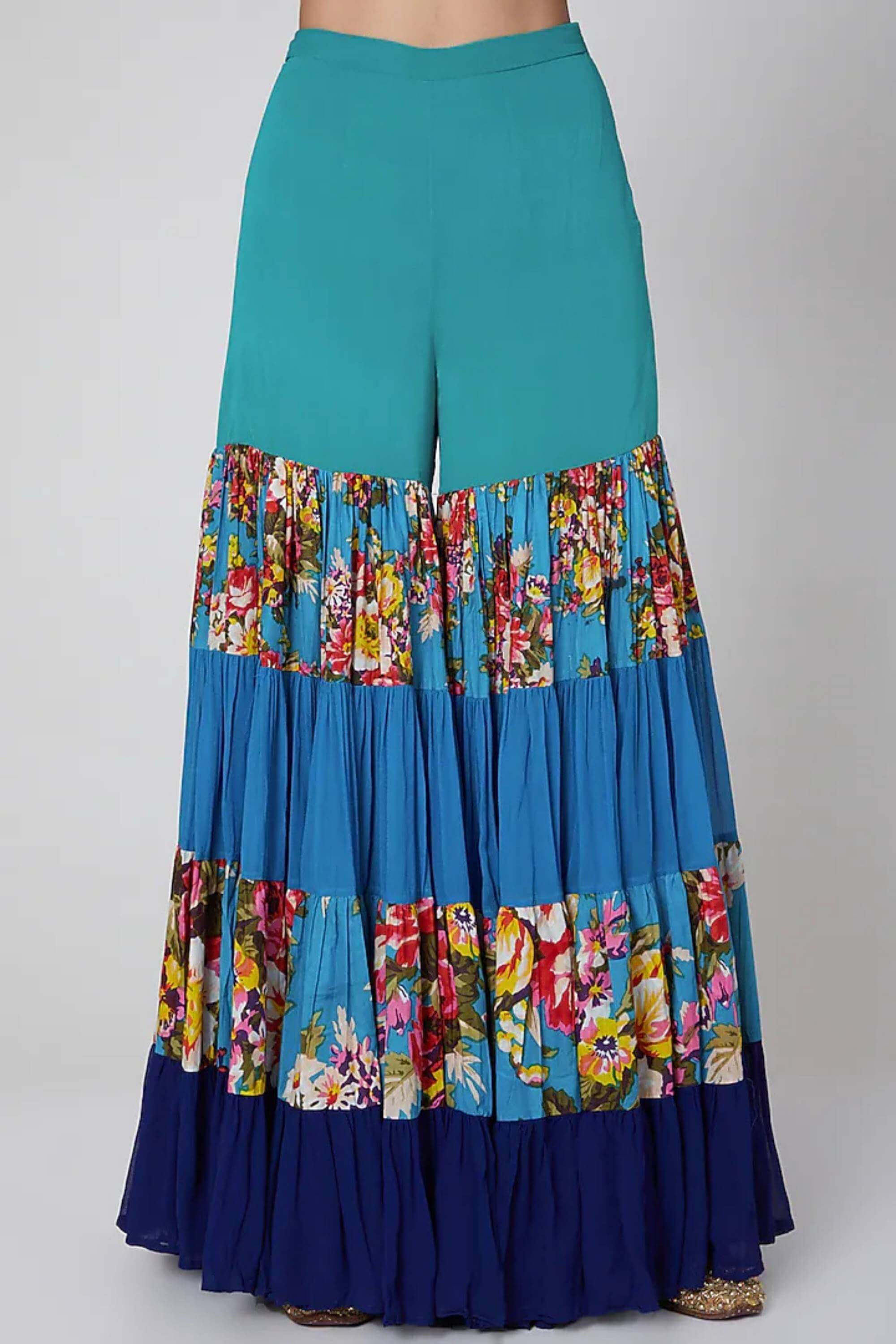 SHADES OF MIDNIGHT SHARARA SET