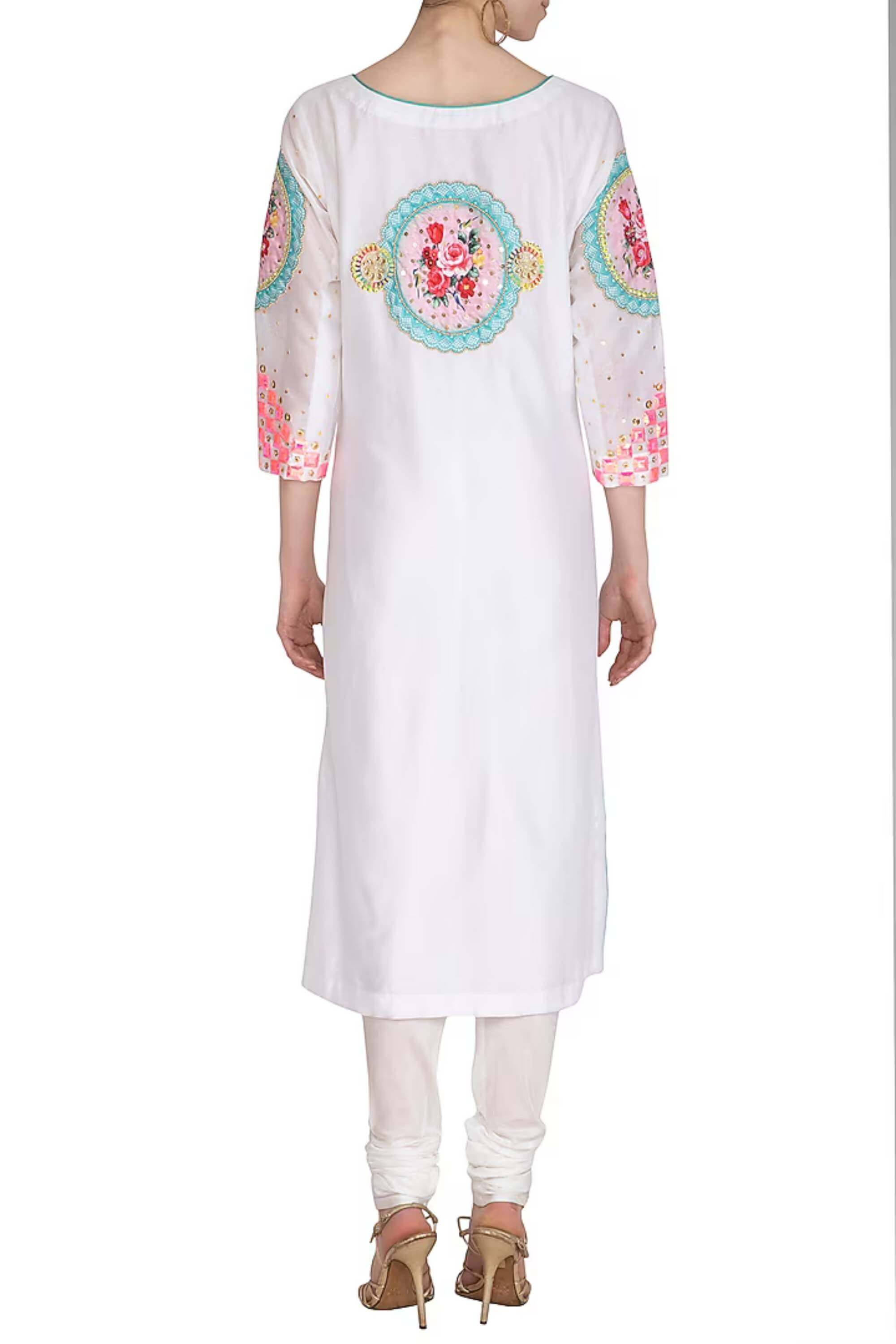 GULADASTA BOAT NECK KURTA