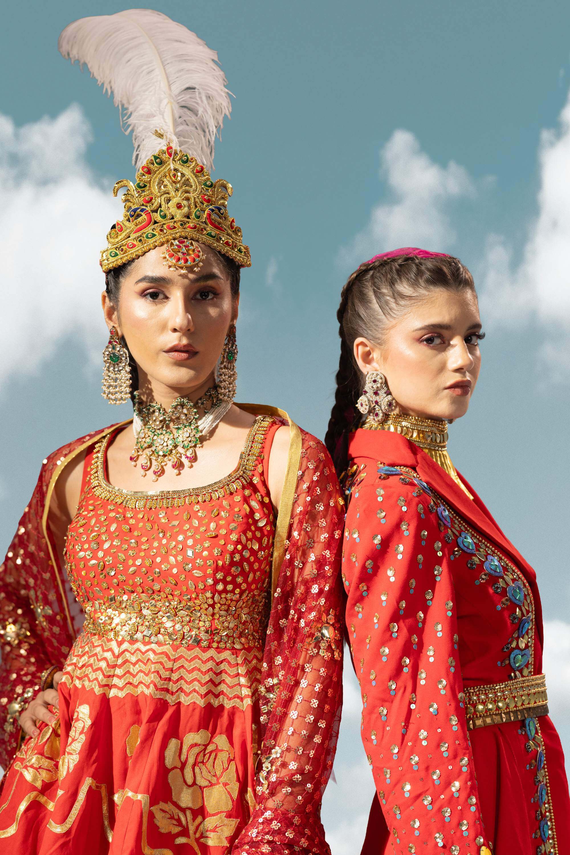 EAYNI LAL SHARARA SET
