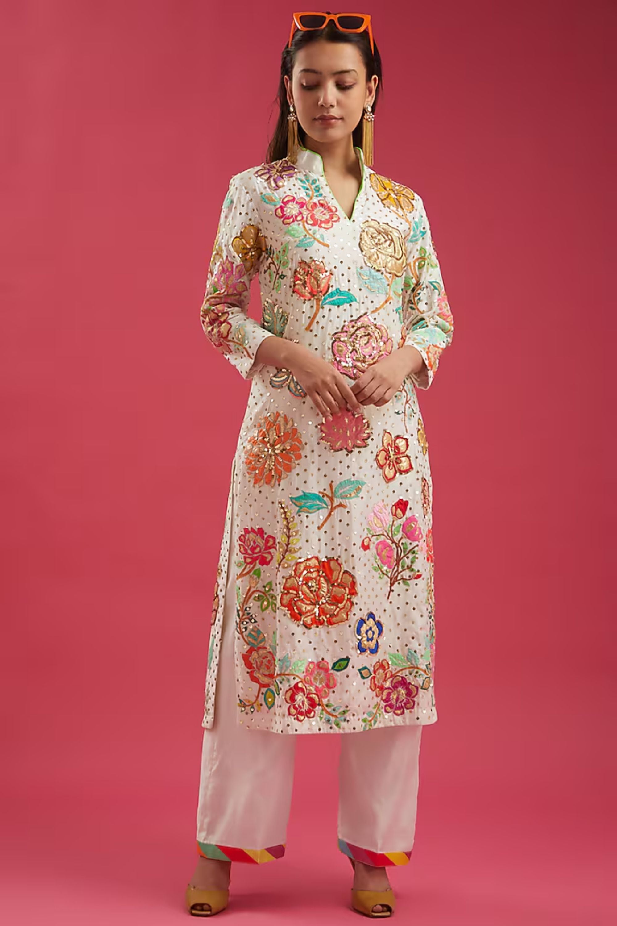 PHOOL BAGH KURTA SET