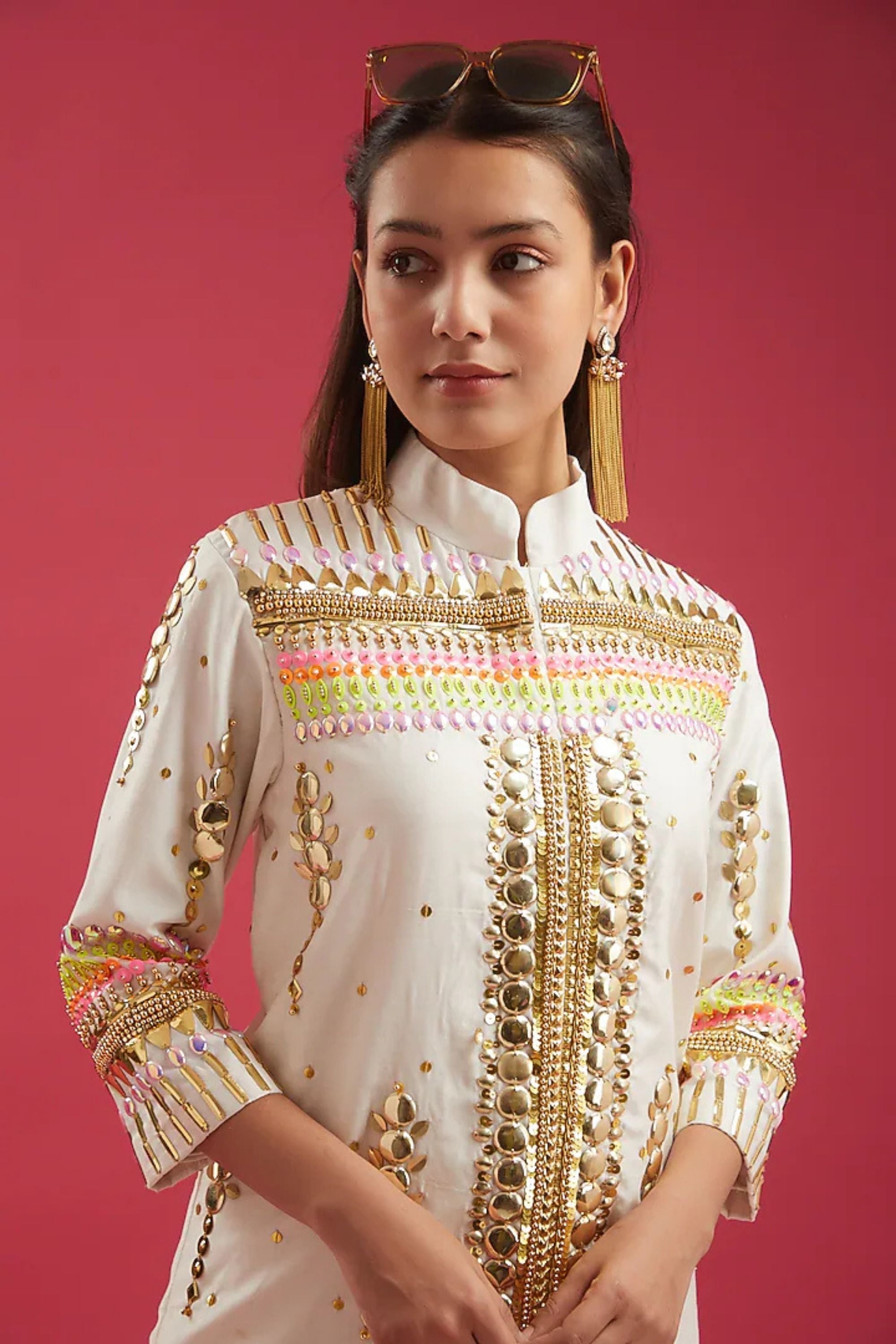 SHVETABH KURTA SET