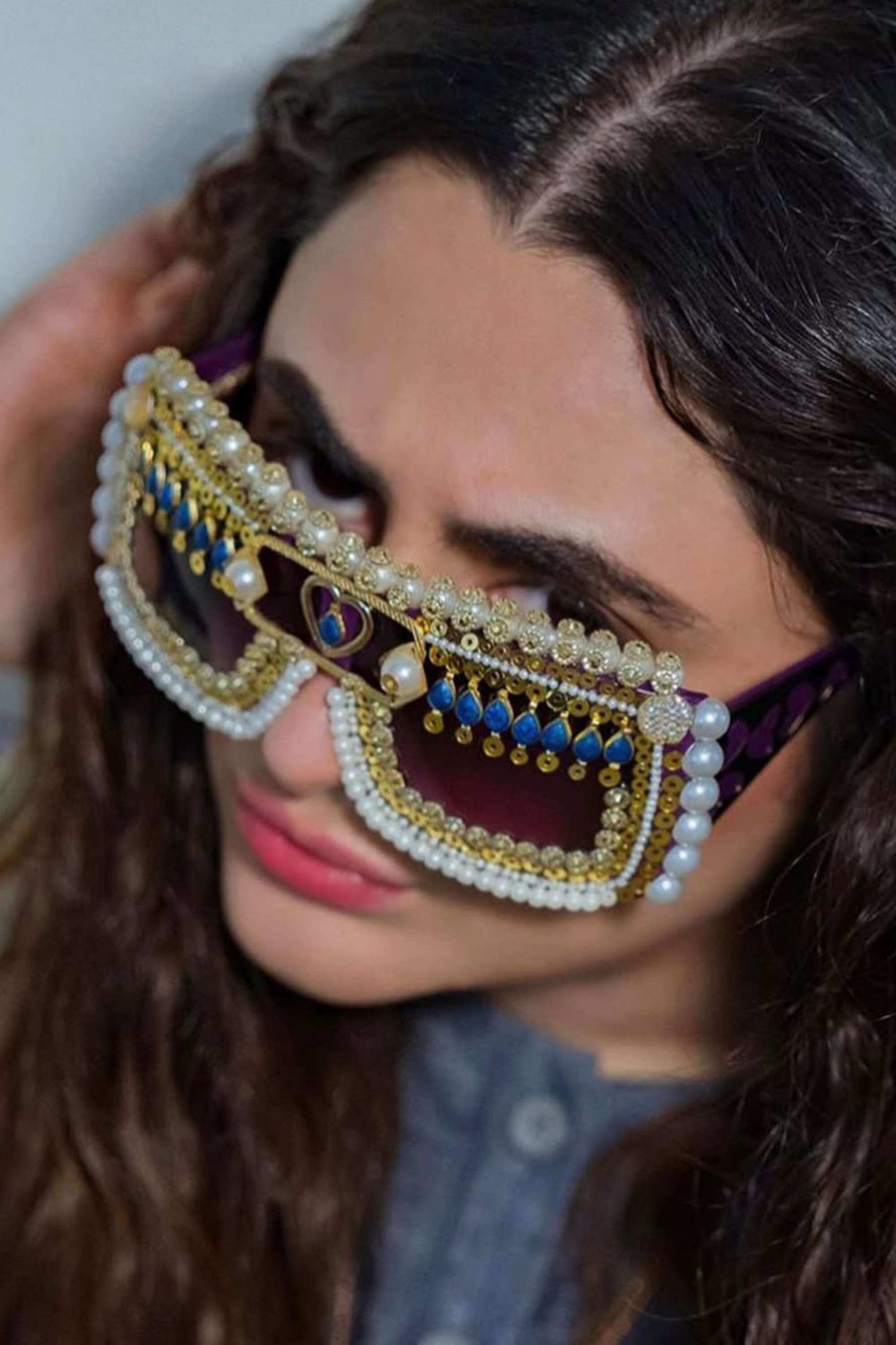 PEARL DROP SUNGLASSES
