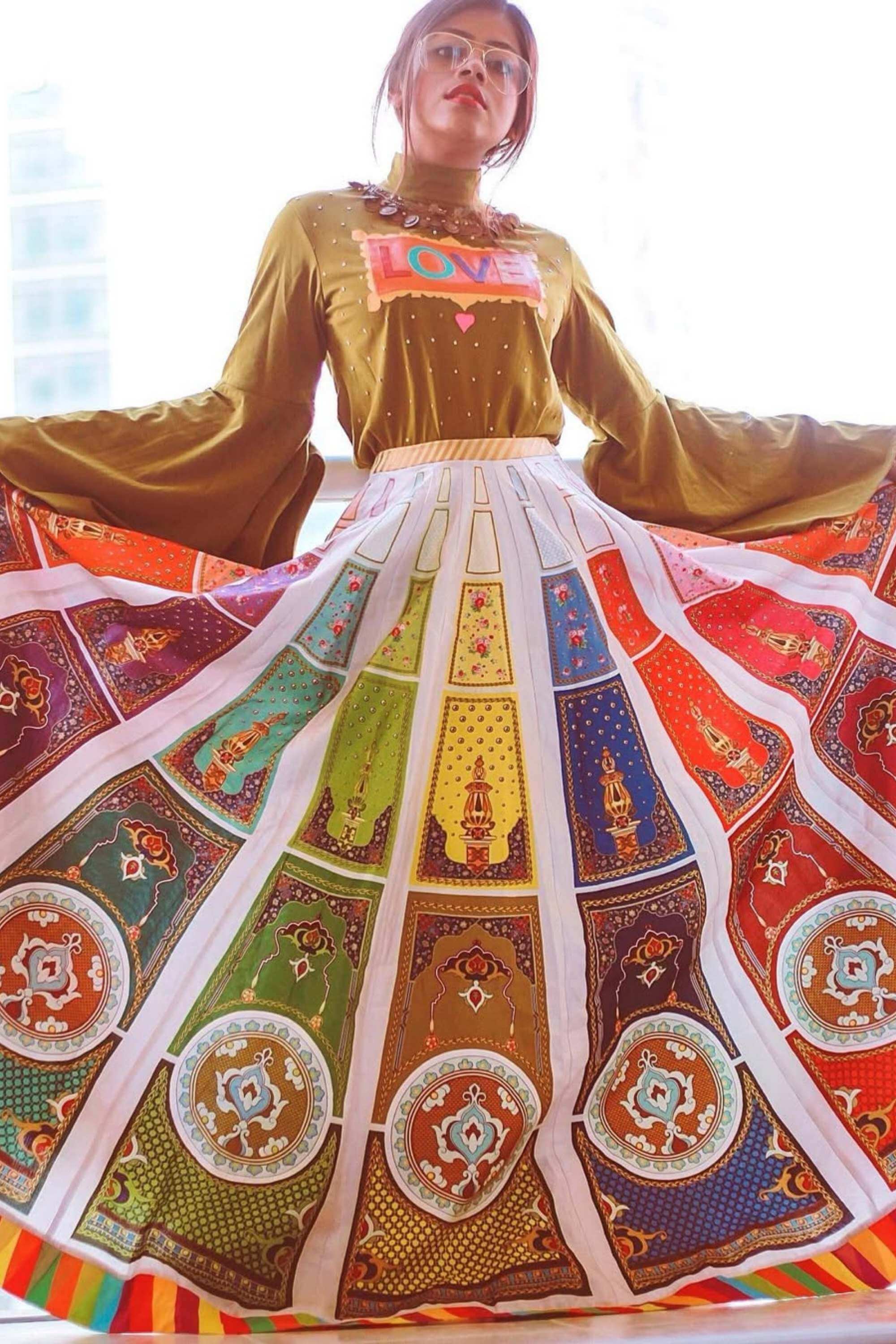 ART NOUVEAU SKIRT