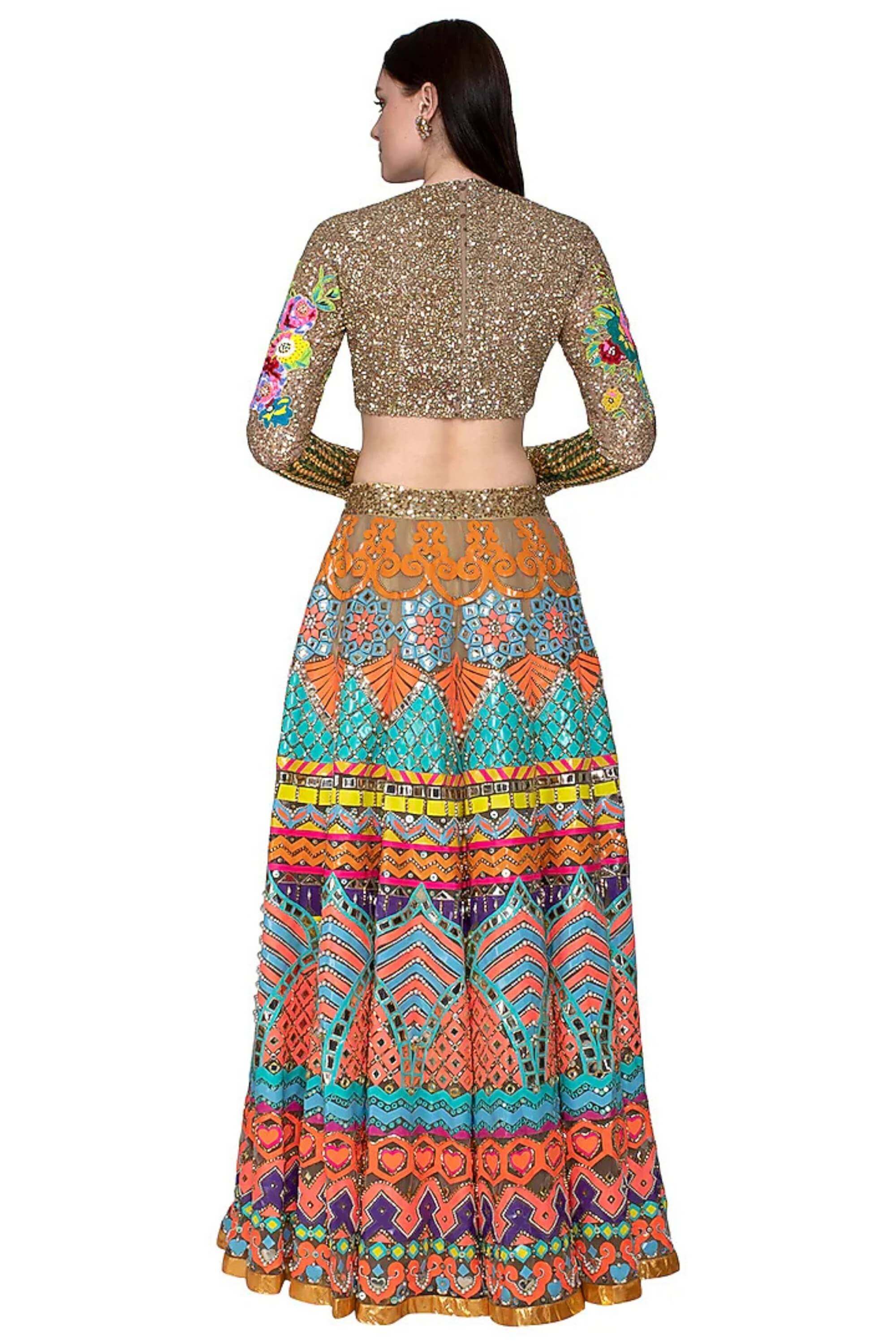 BAROQUE NYRA CUTWORK LEHENGHA