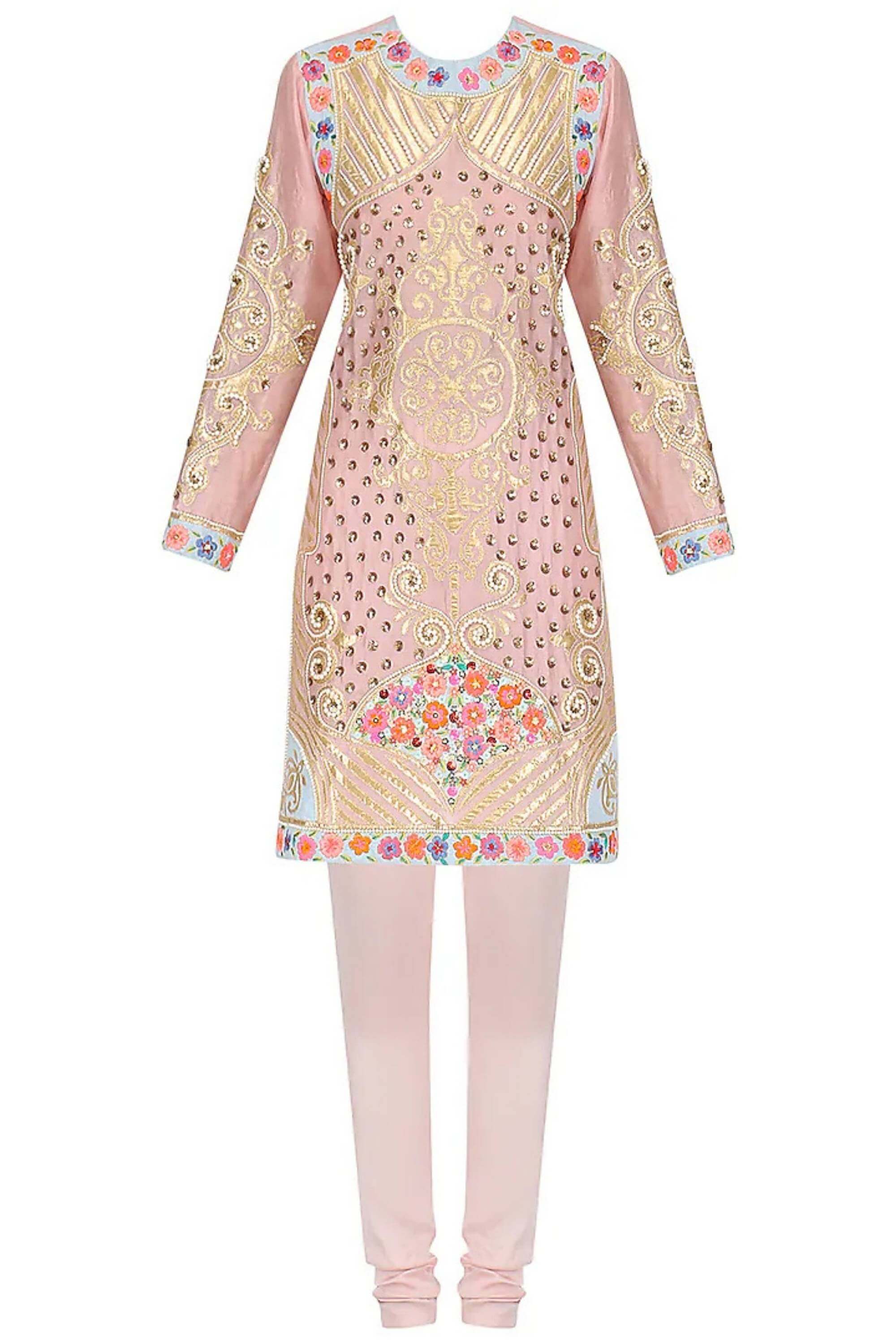 BARQOUE MOTI NAKSHA KURTA