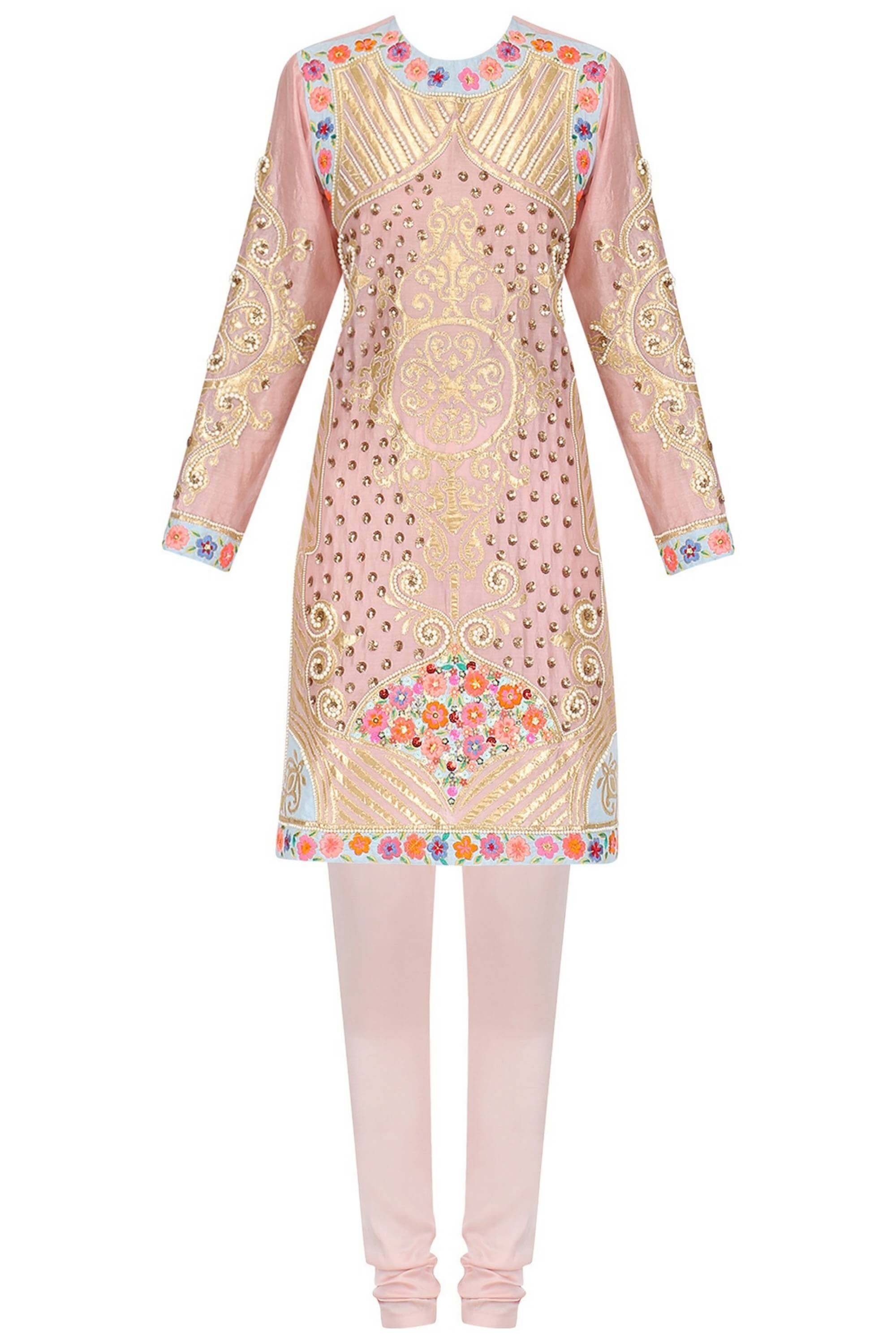 BARQOUE MOTI NAKSHA KURTA