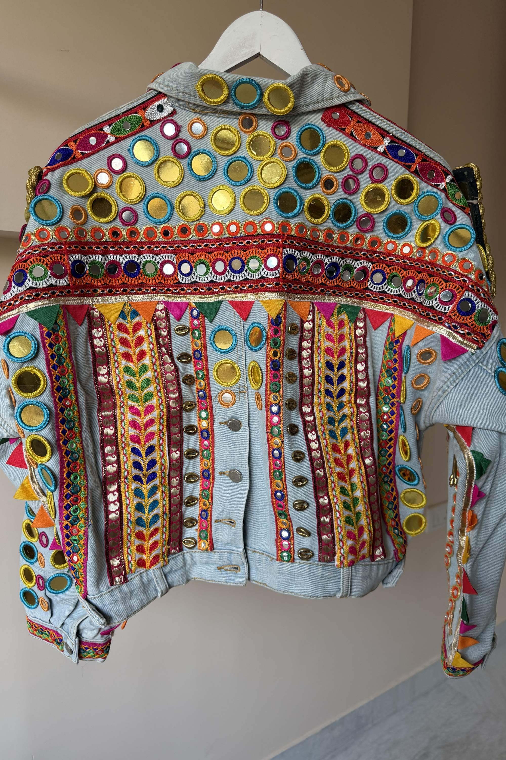 BOHO MIRRORWORK JACKET