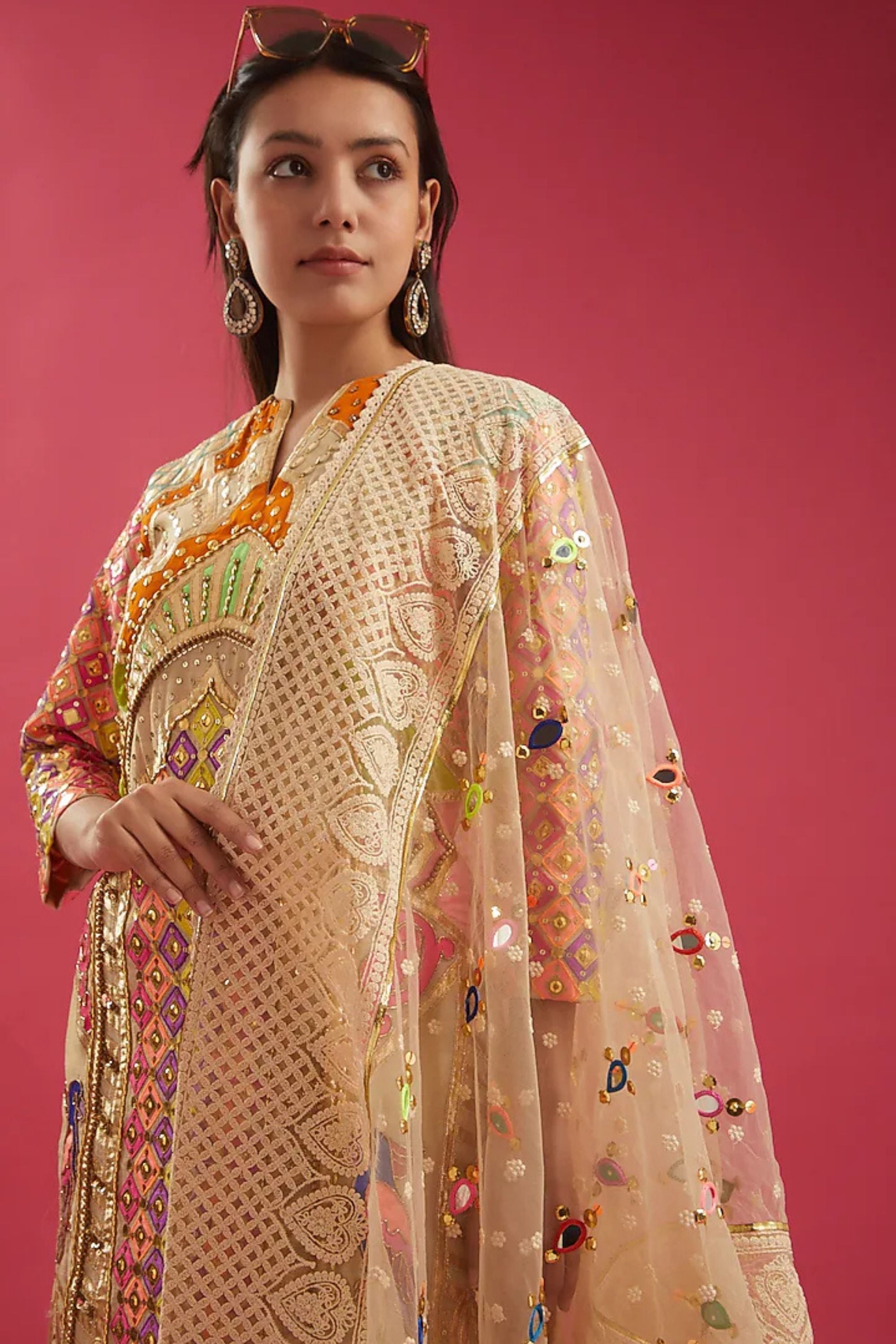 SUVARNA MAHALAYA KURTA SET