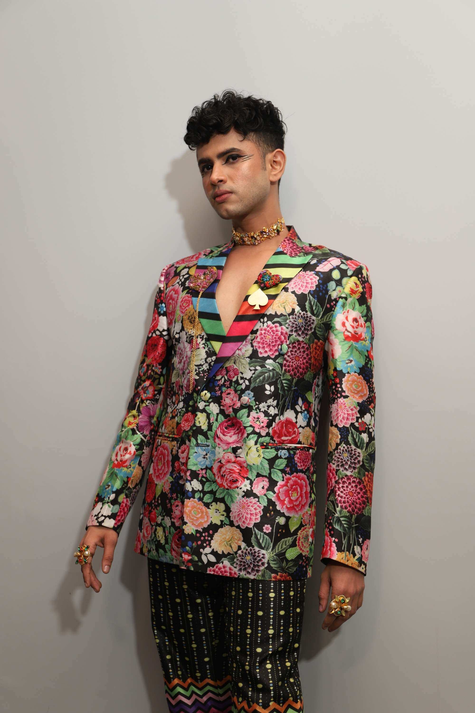 FLORAL GARDEN PANT SUIT