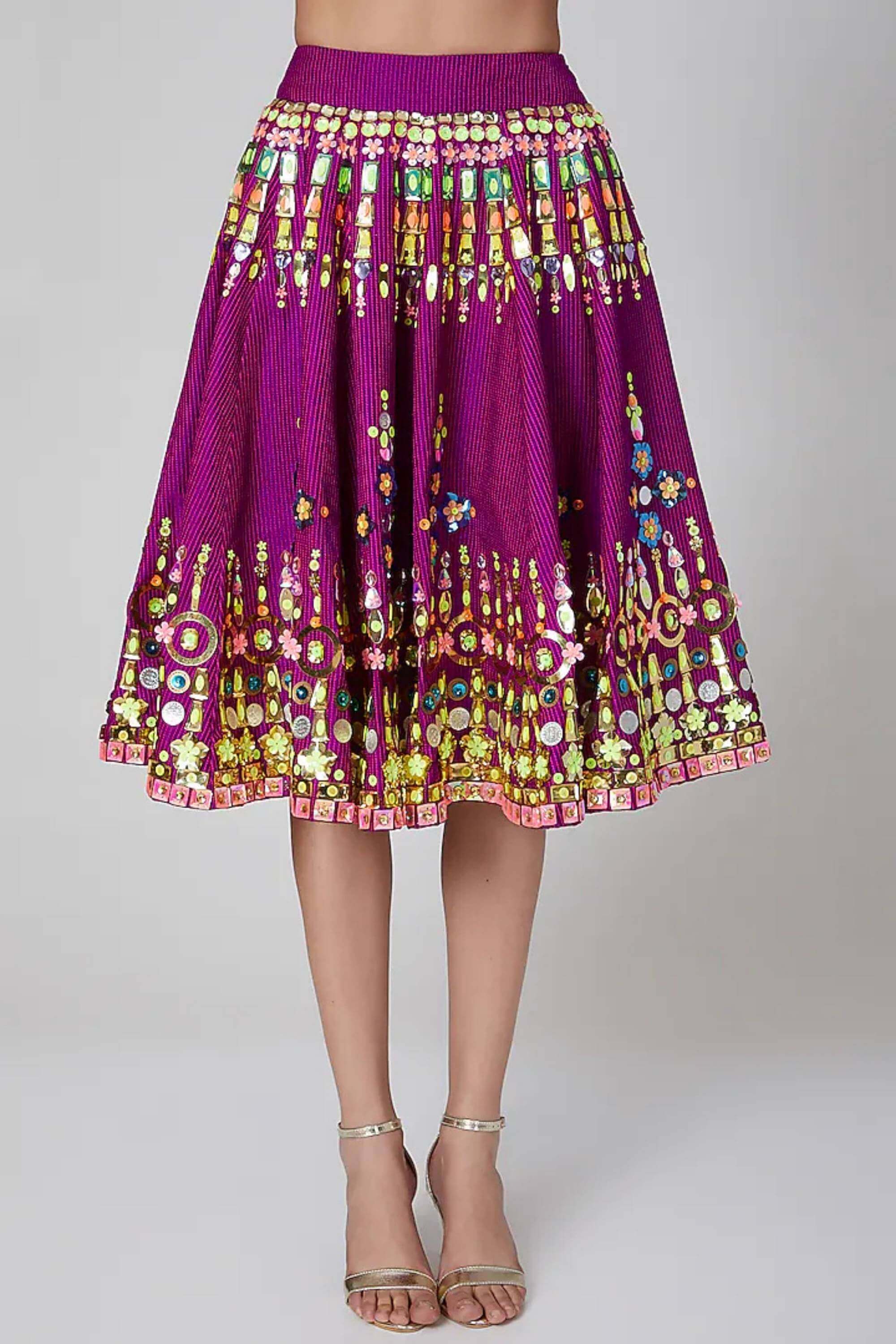 GULABI FIRDOUS SHORT LEHENGHA