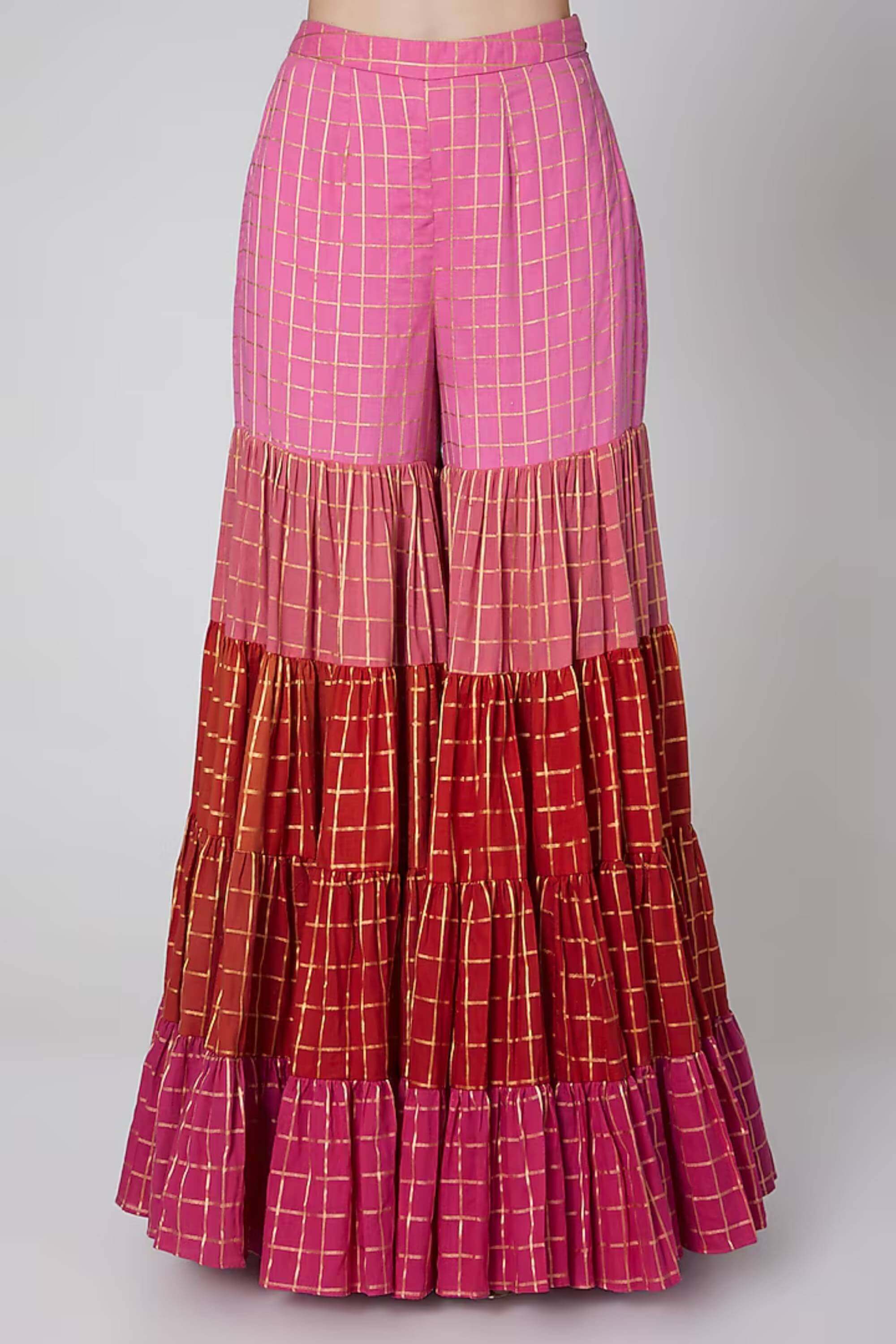 GULAB SUTRA SHARARA SET