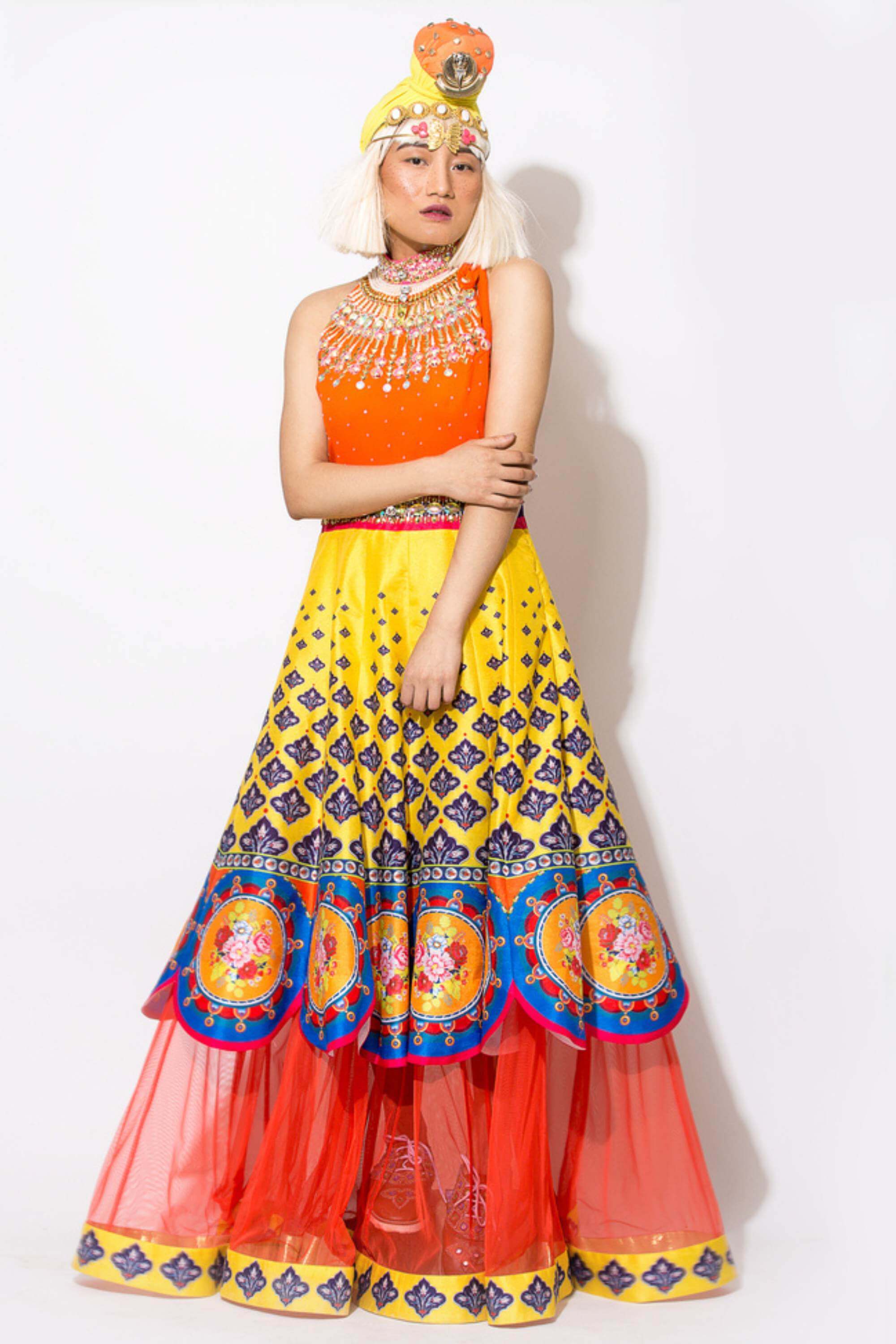 GULDASTA SARGOSHI DRESS