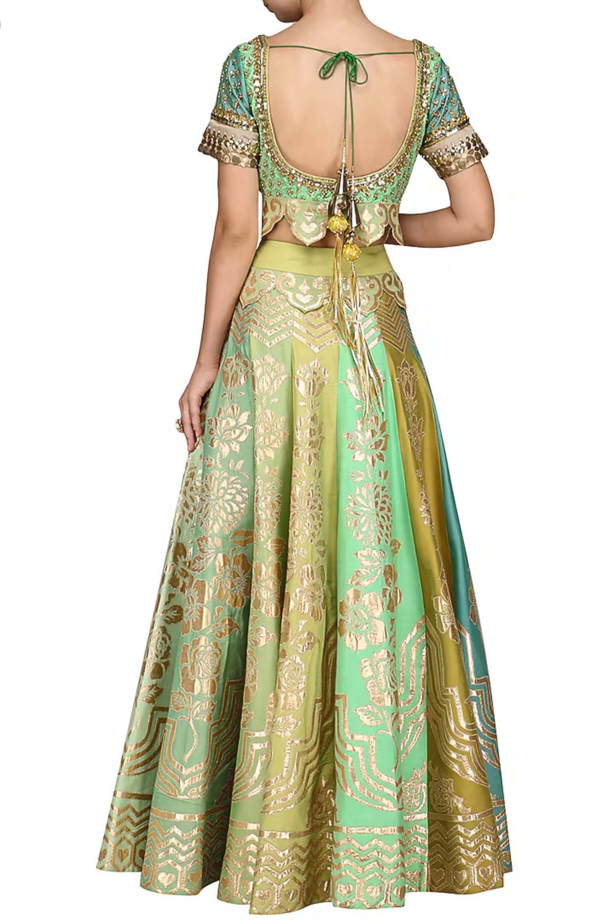 HARIYA RAWADH LEHENGHA SET
