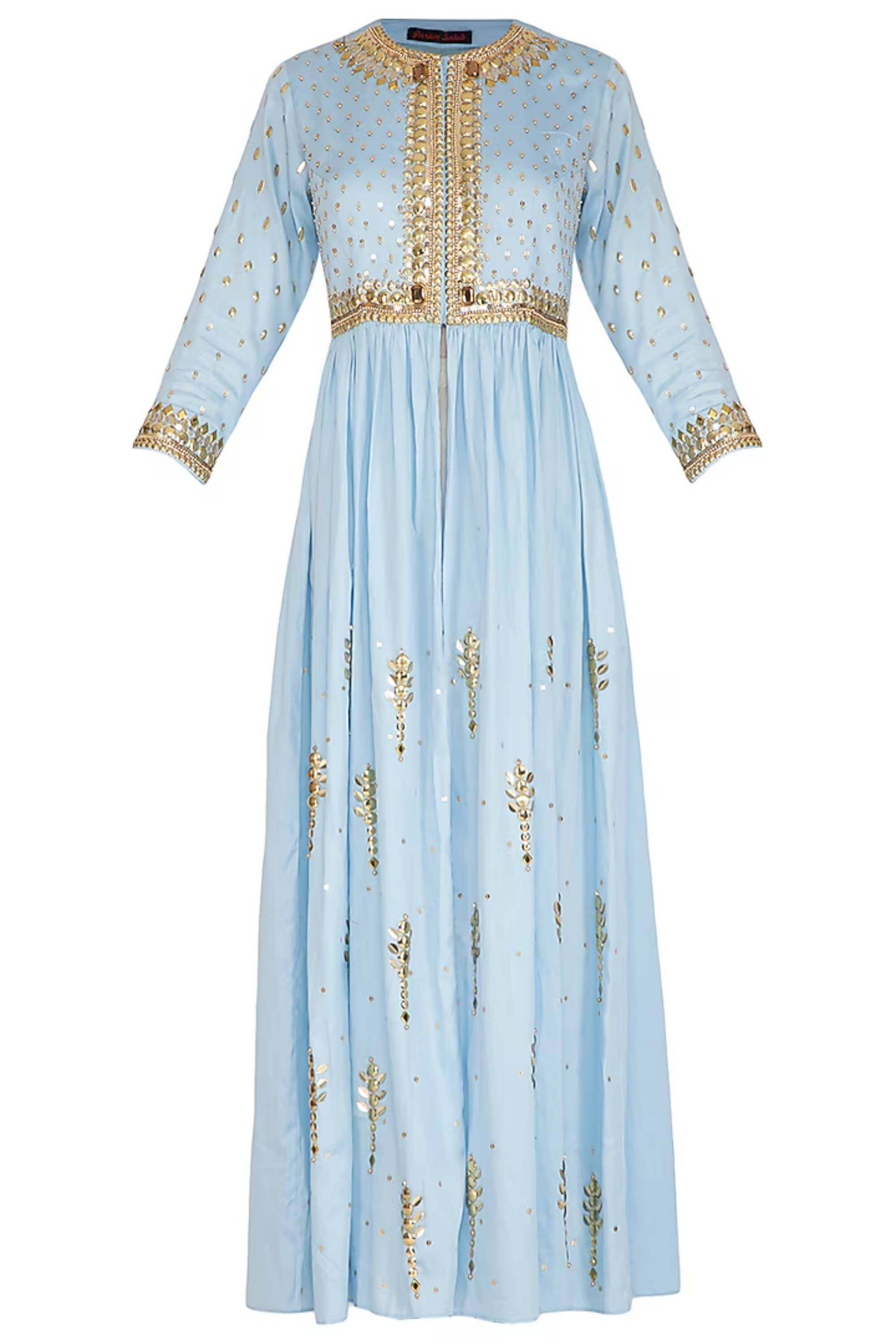 ICE BLUE SONA KURTA