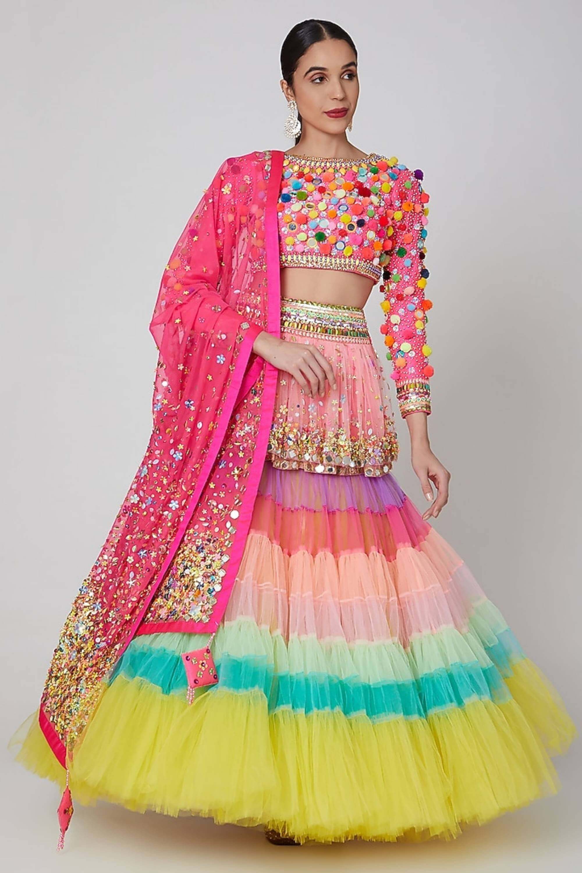 INDRADHANUSHI SHARARA SET