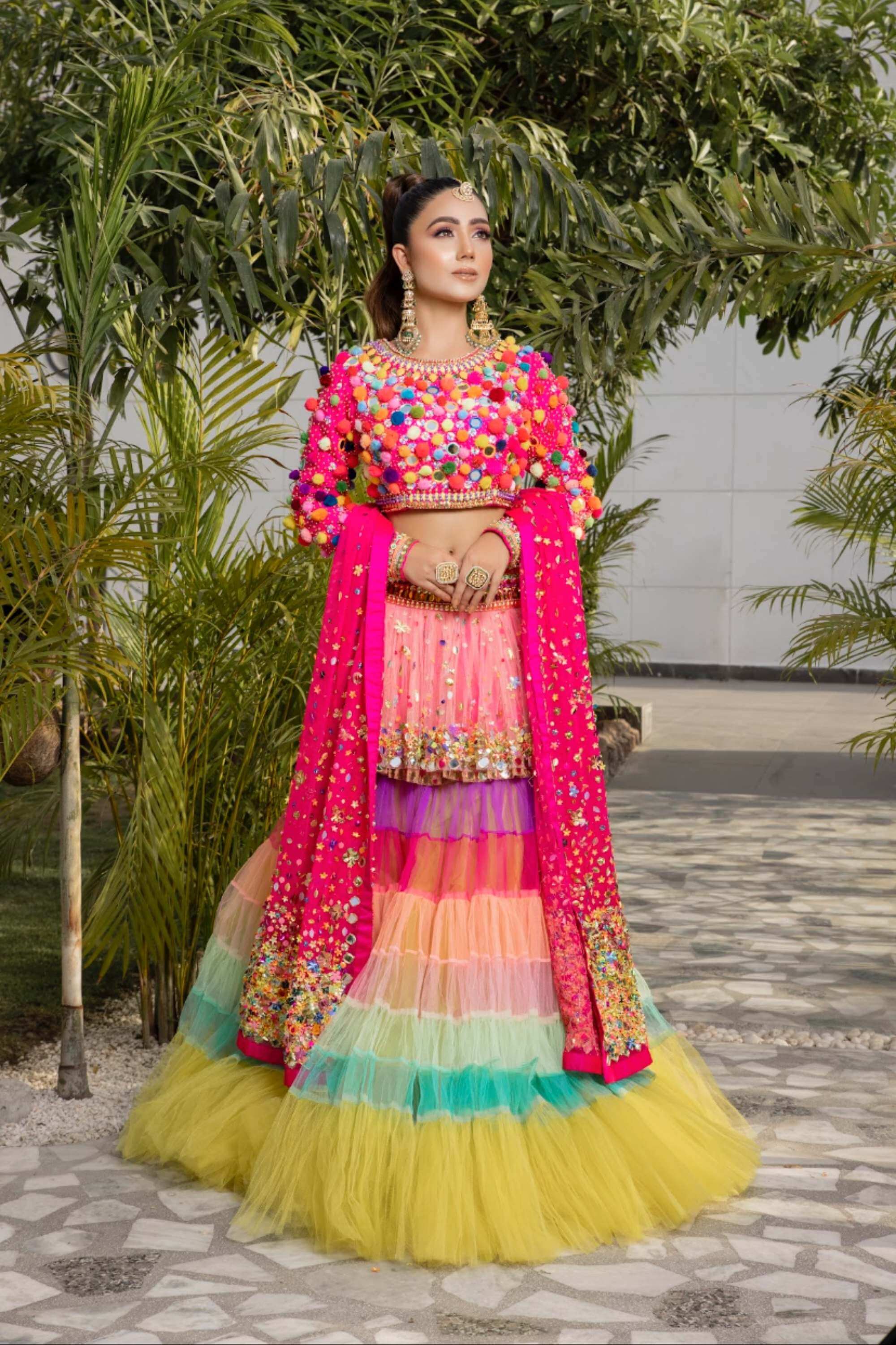 INDRADHANUSHI SHARARA SET