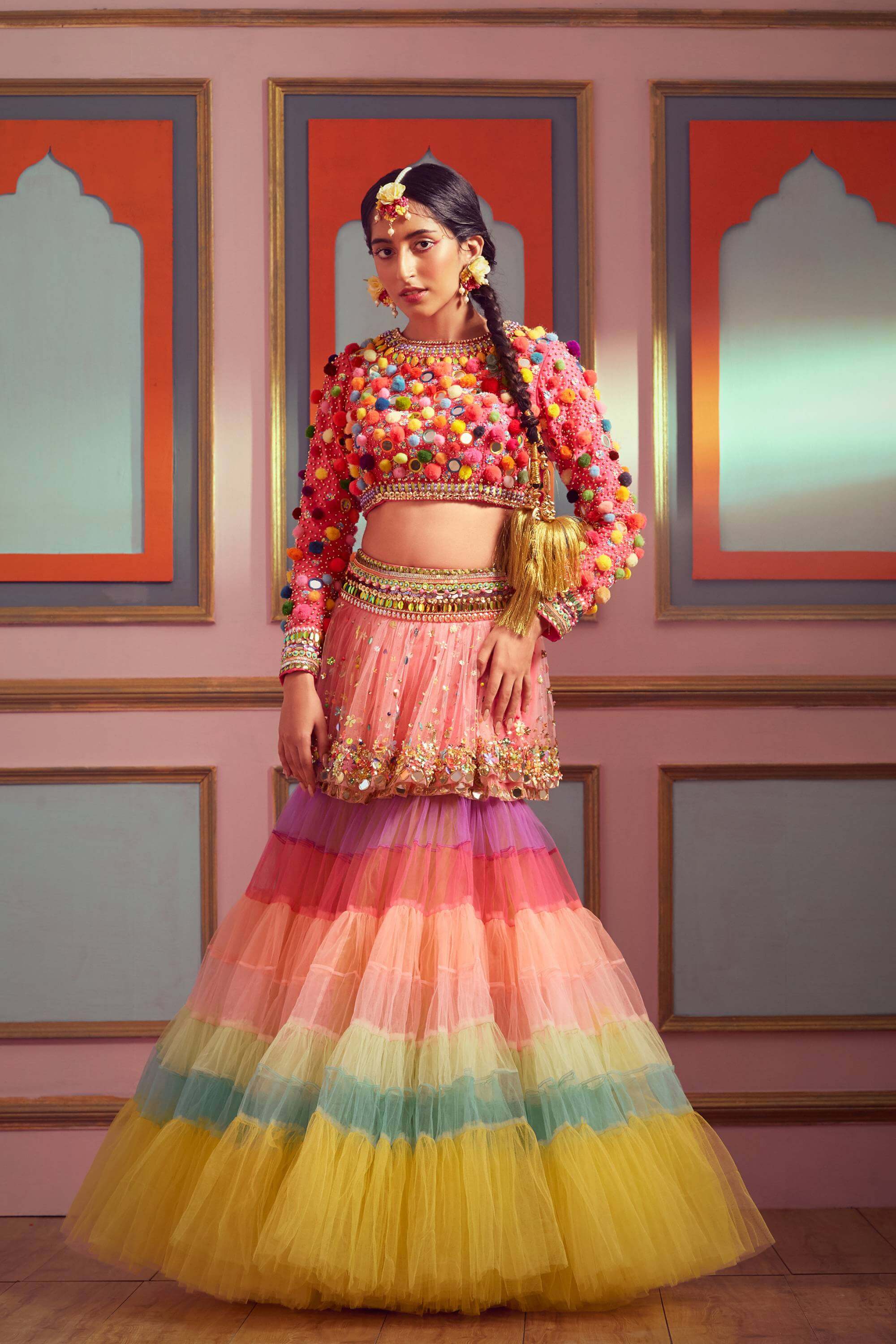 INDRADHANUSHI SHARARA SET