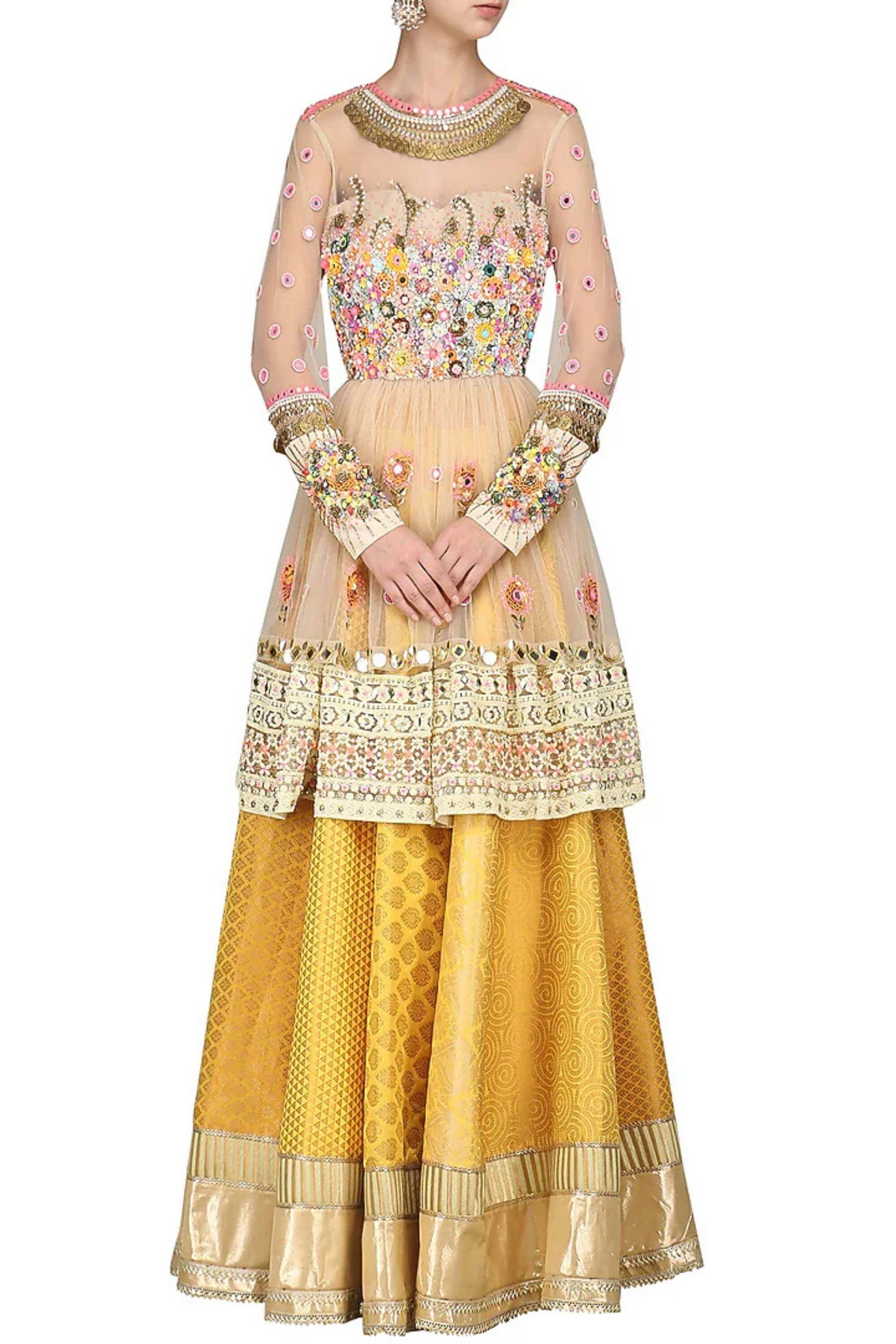 INDRA NOOR PEPLUM SET