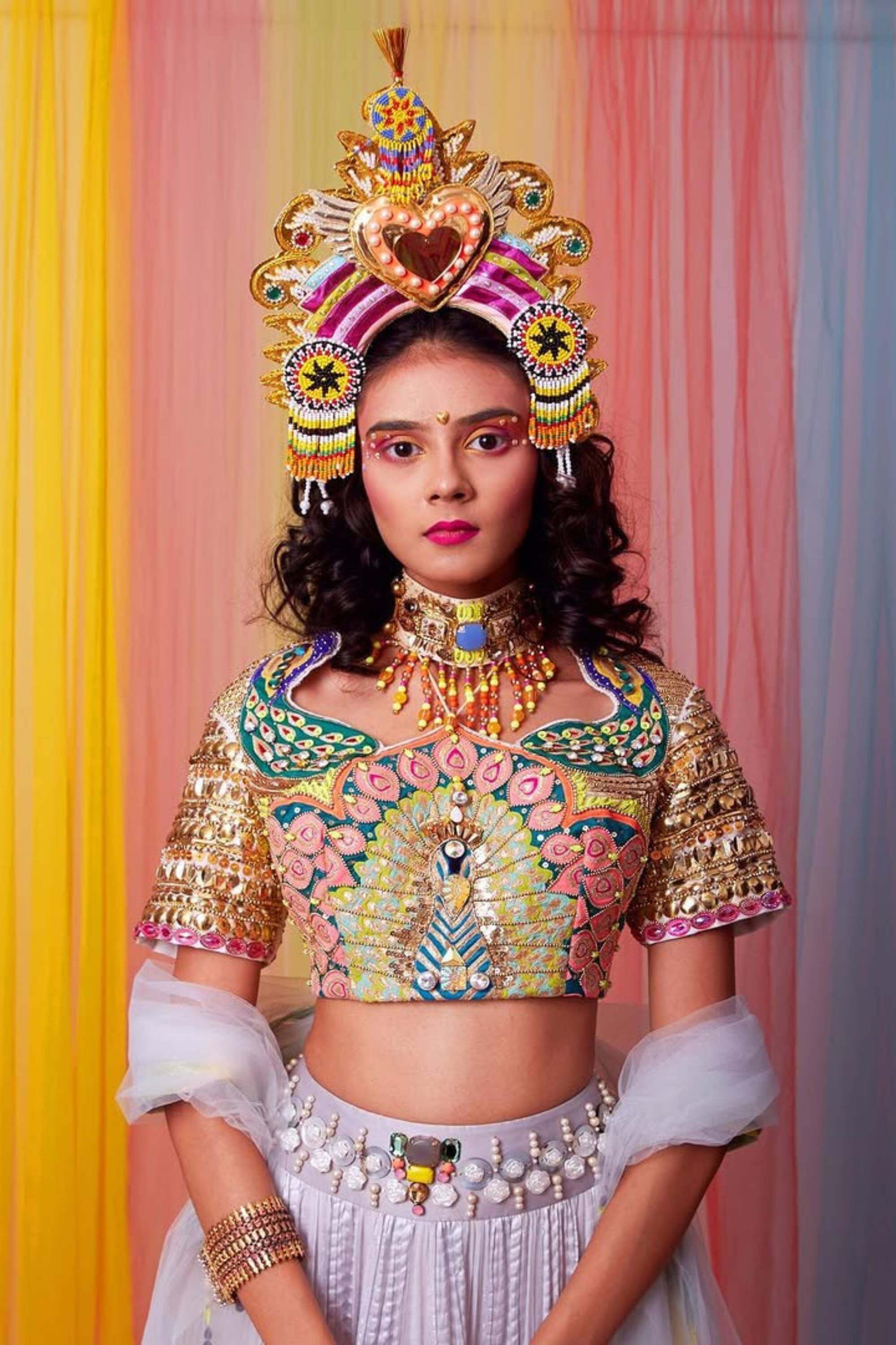 MOR VARSHA LEHENGHA SET