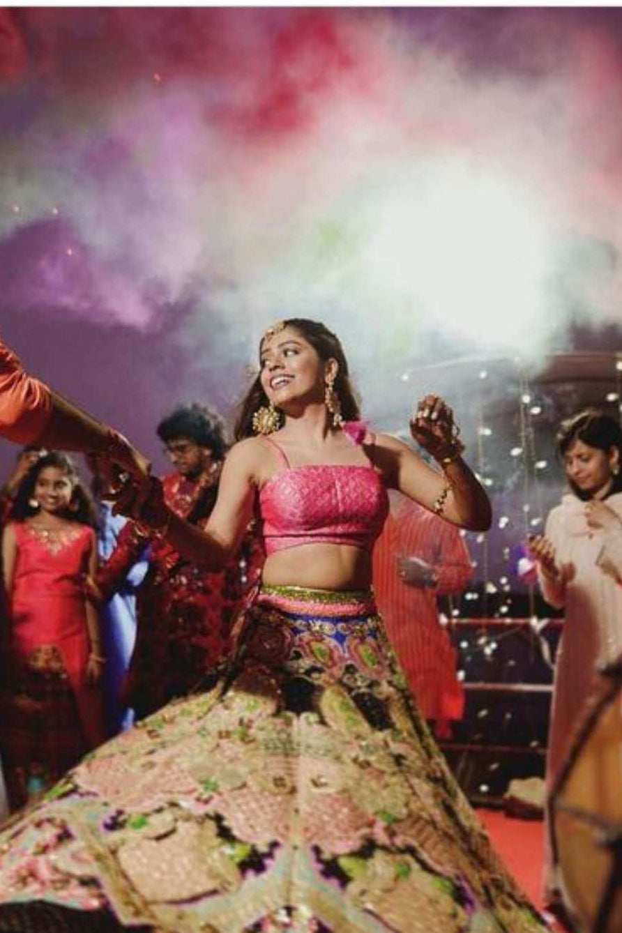 RAAT KASUTI LEHENGHA SET