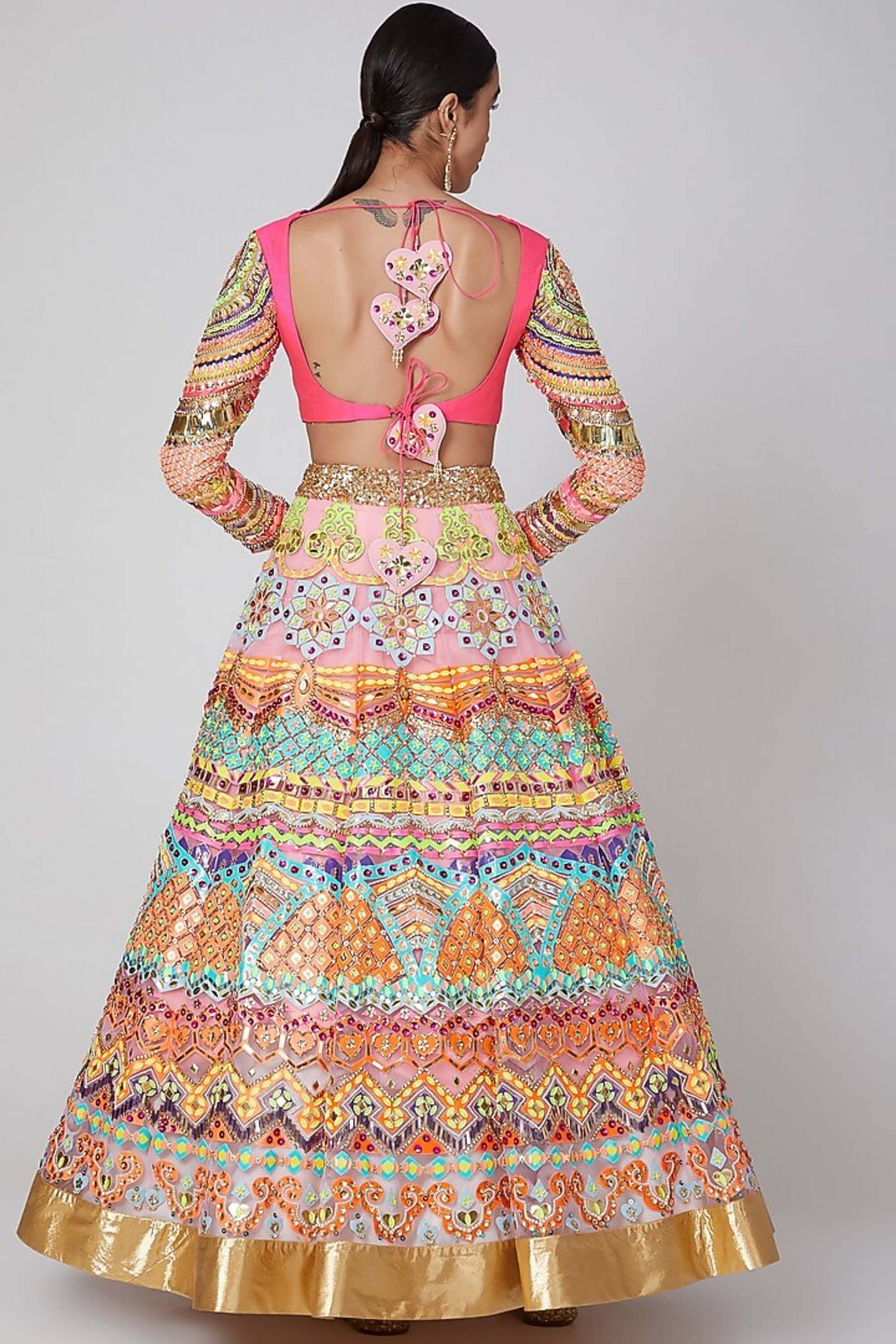 SAGAR KANYA CUTWORK LEHENGHA