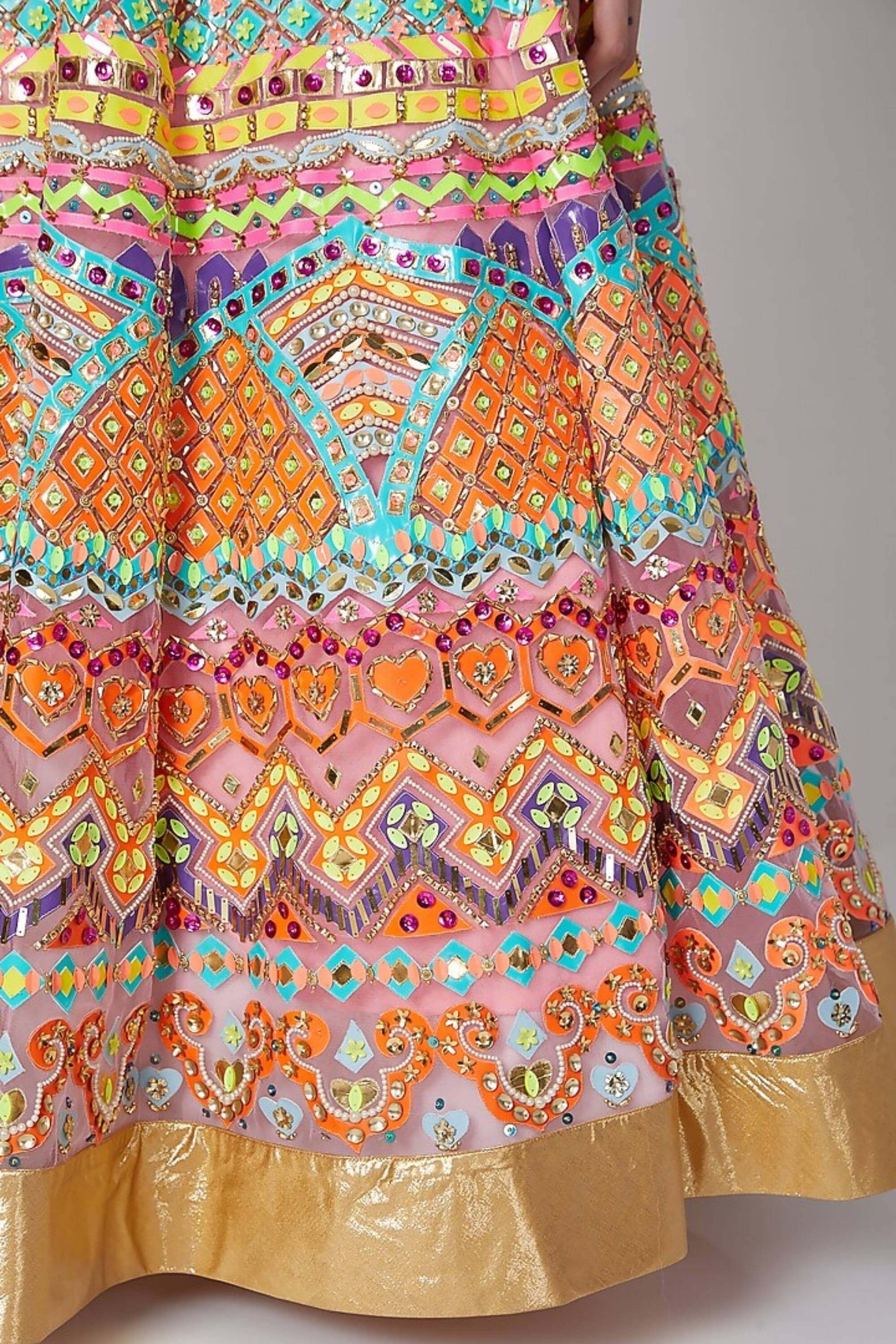 SAGAR KANYA CUTWORK LEHENGHA