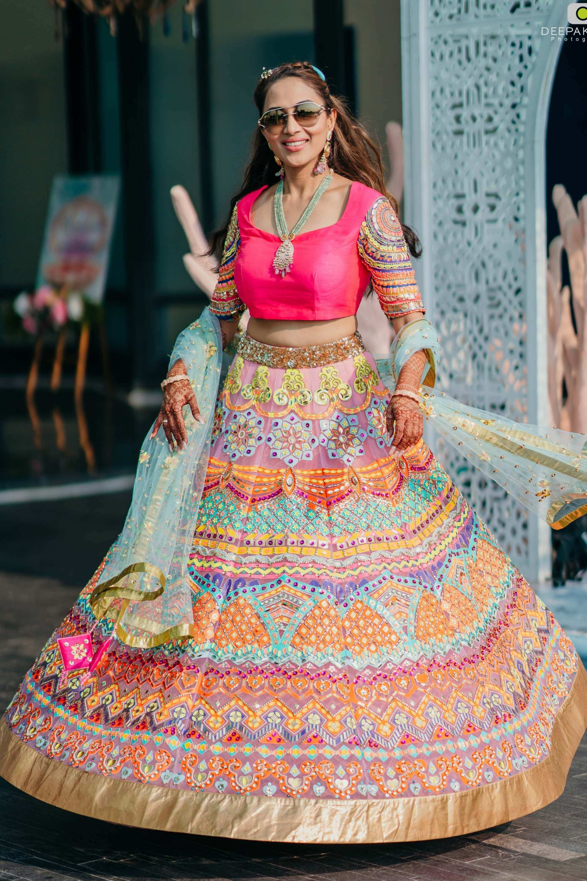 SAGAR KANYA CUTWORK LEHENGHA