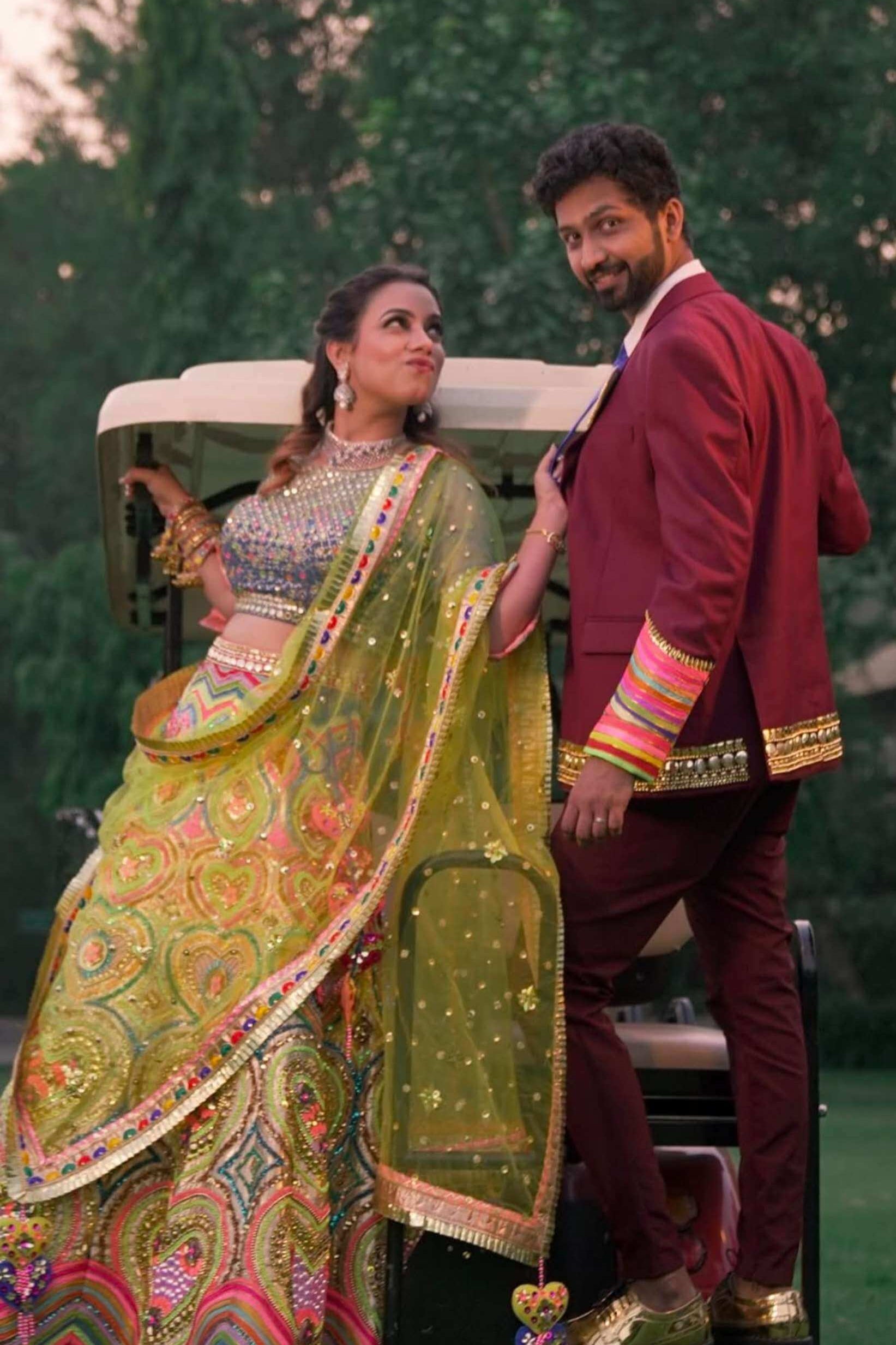 SATRANGI DILBAR LEHENGA