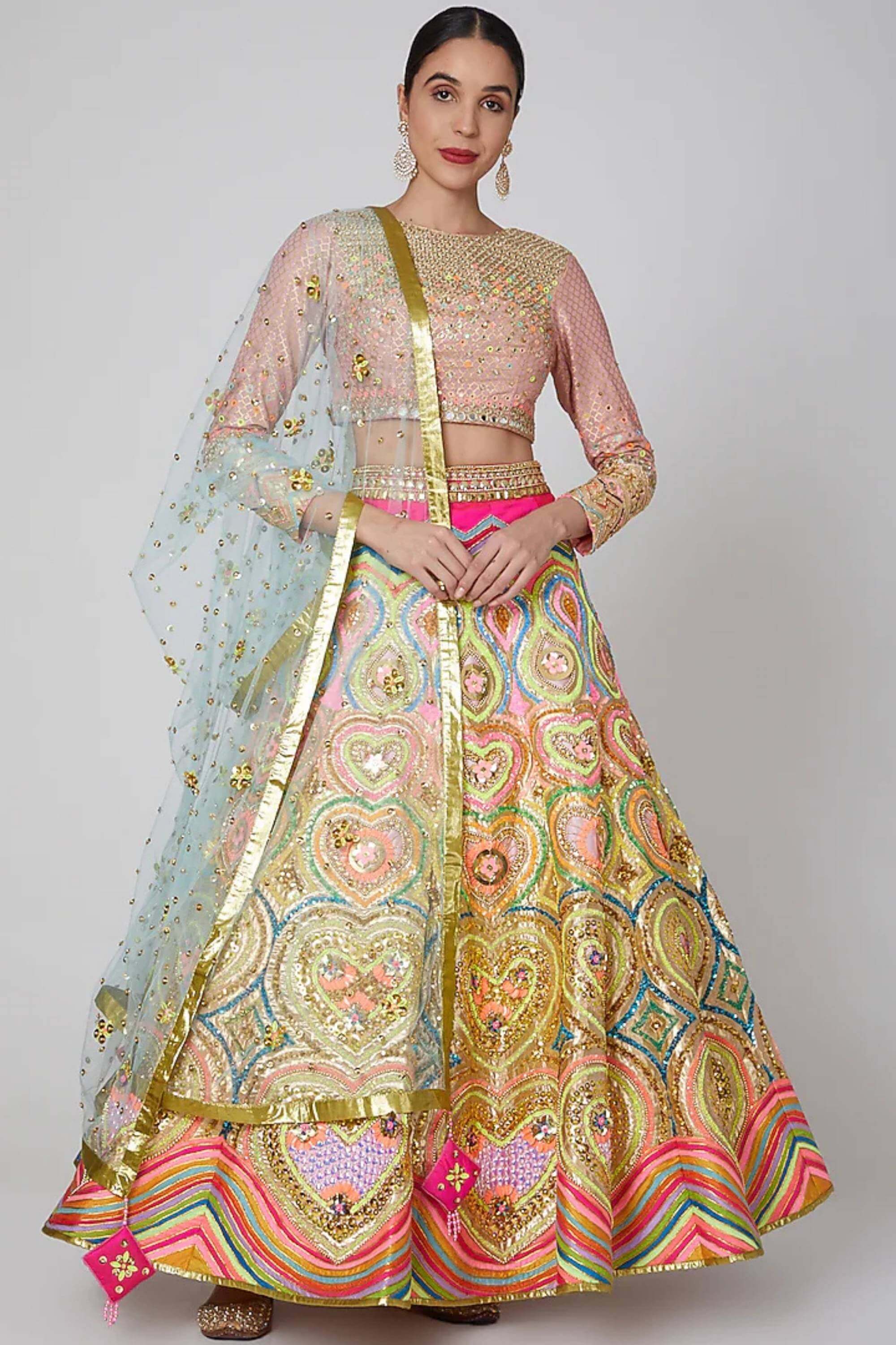 SATRANGI DILBAR LEHENGA