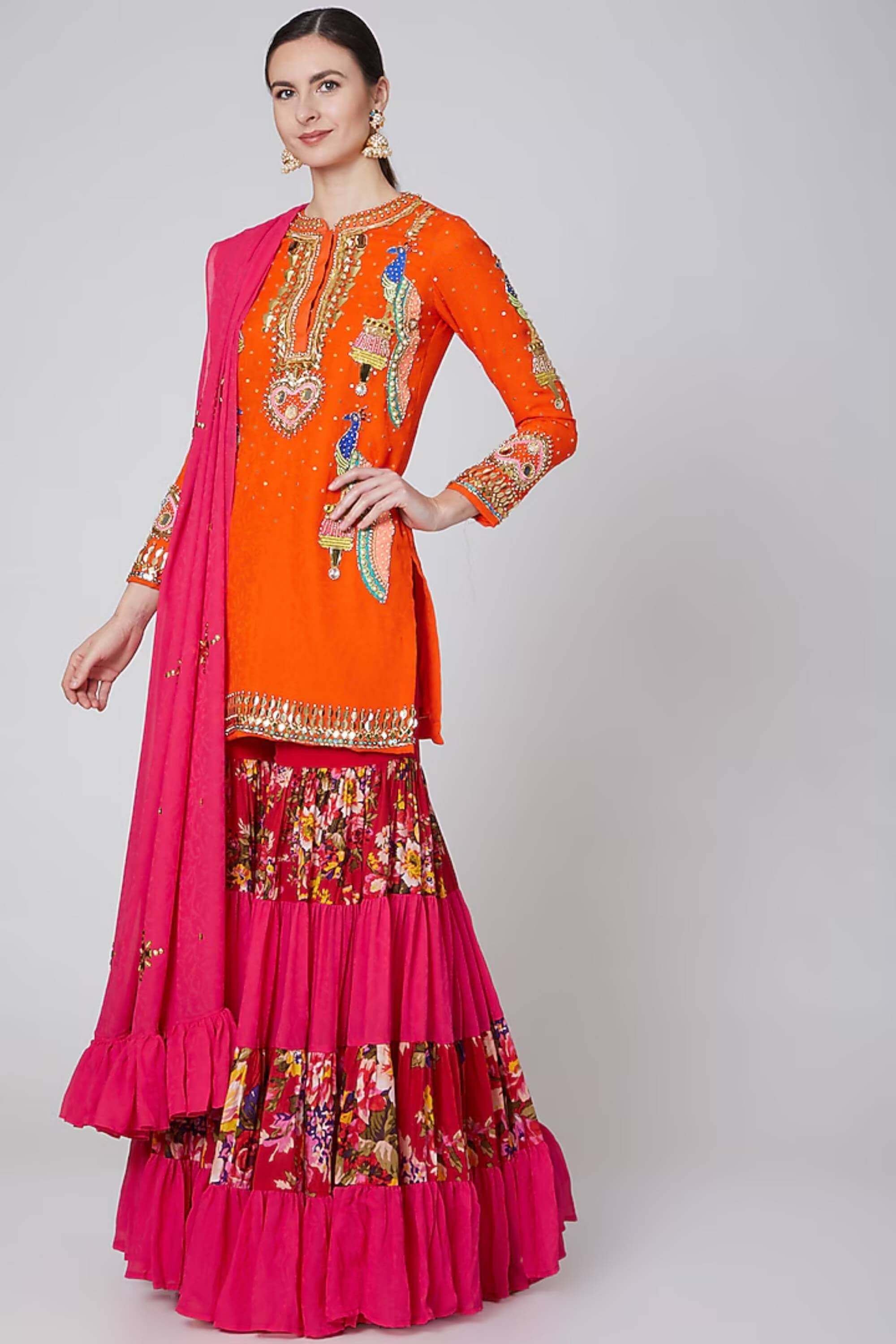 SEHR PAON SHARARA SET