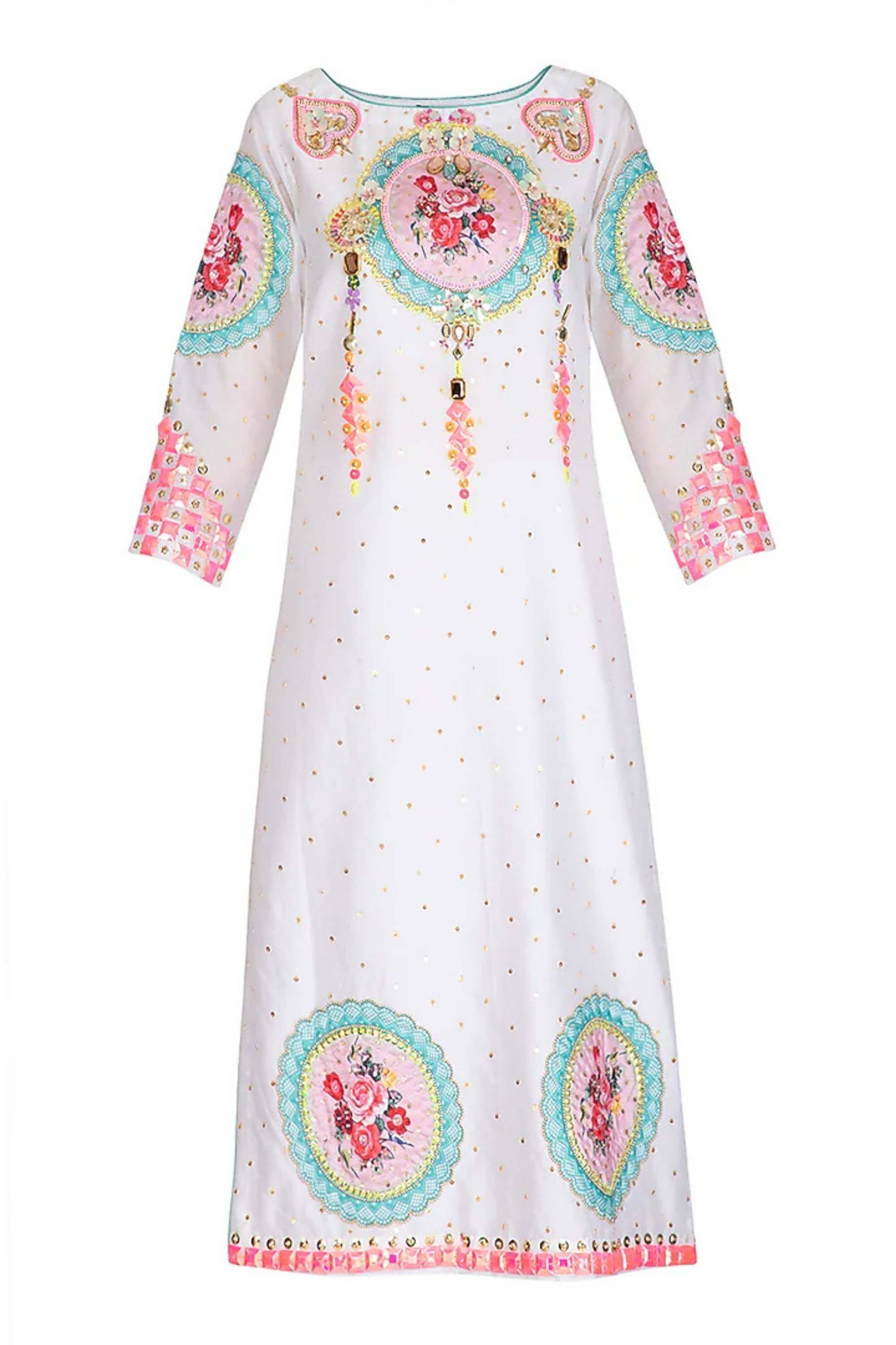 GULADASTA BOAT NECK KURTA