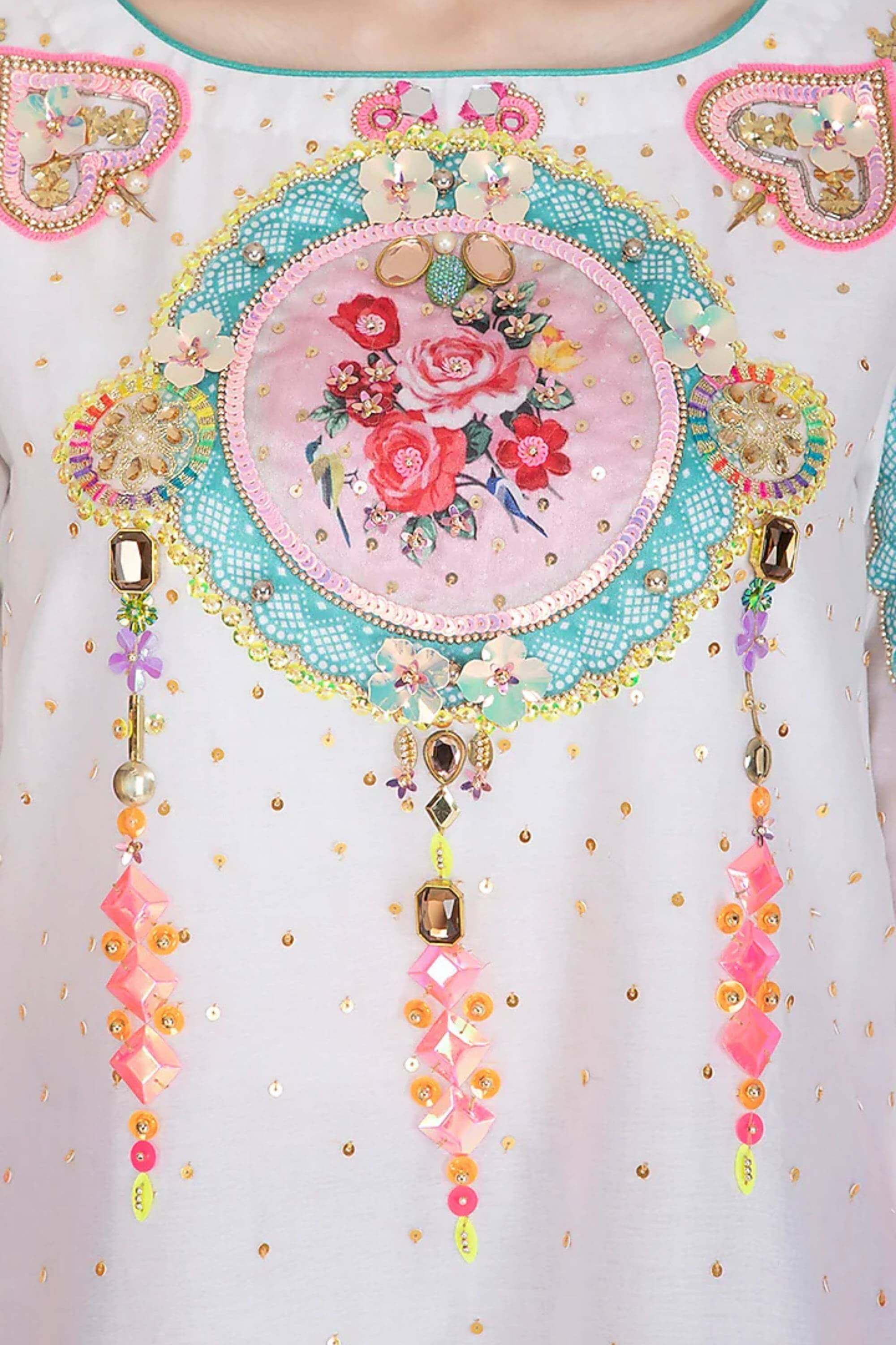 GULADASTA BOAT NECK KURTA