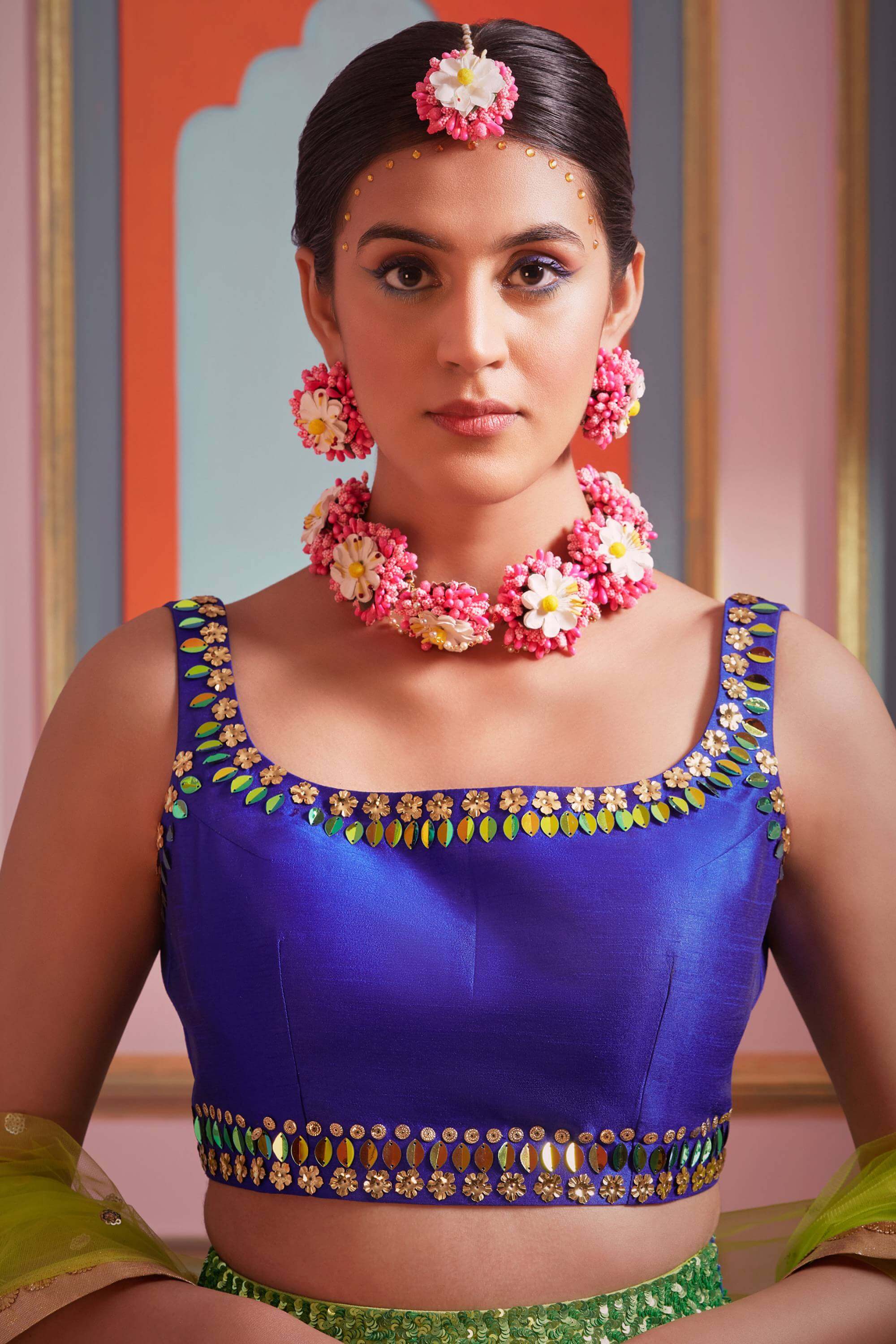 SHIDDAT LEHENGHA SET