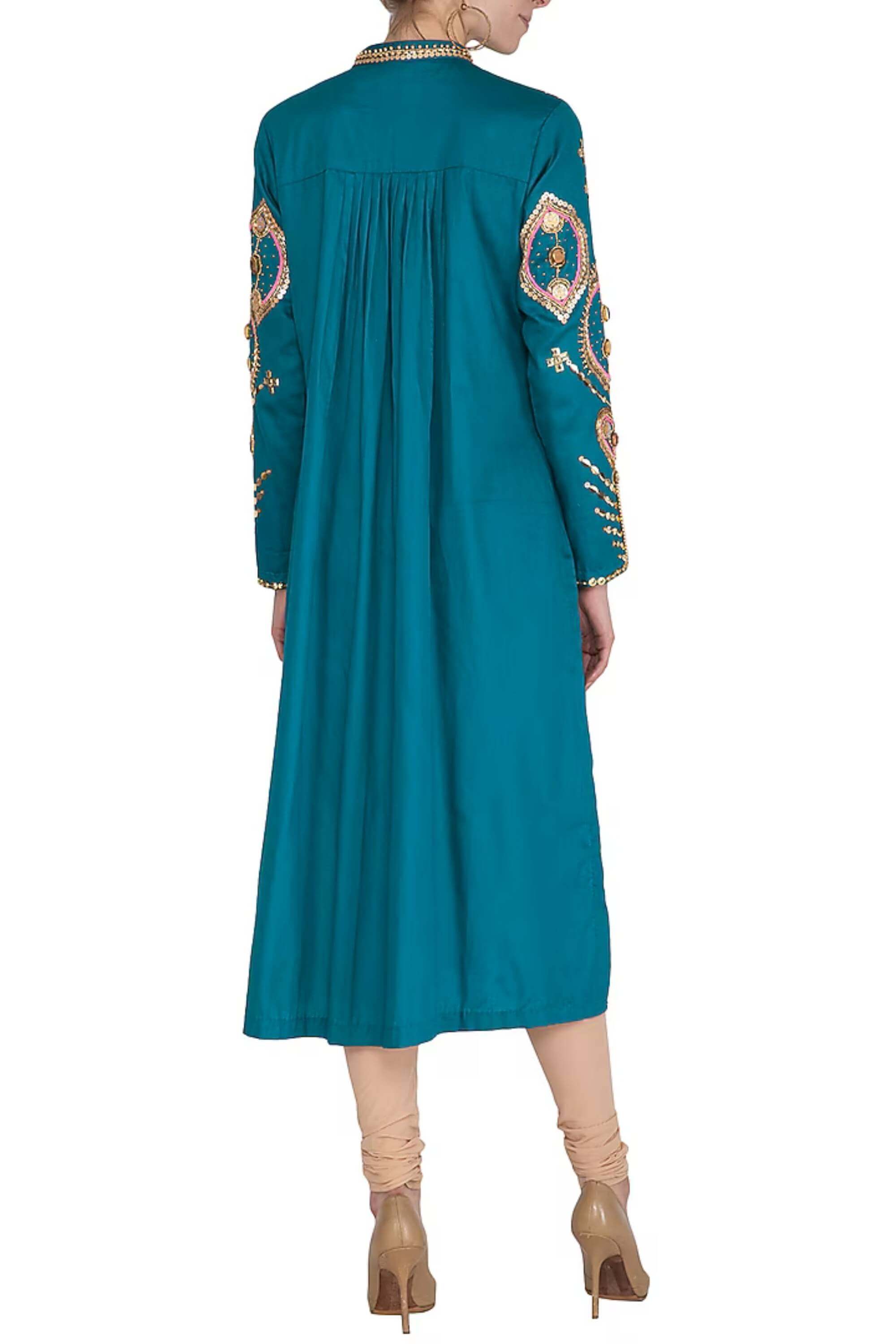 NILA NEELAM  GOLD KURTA