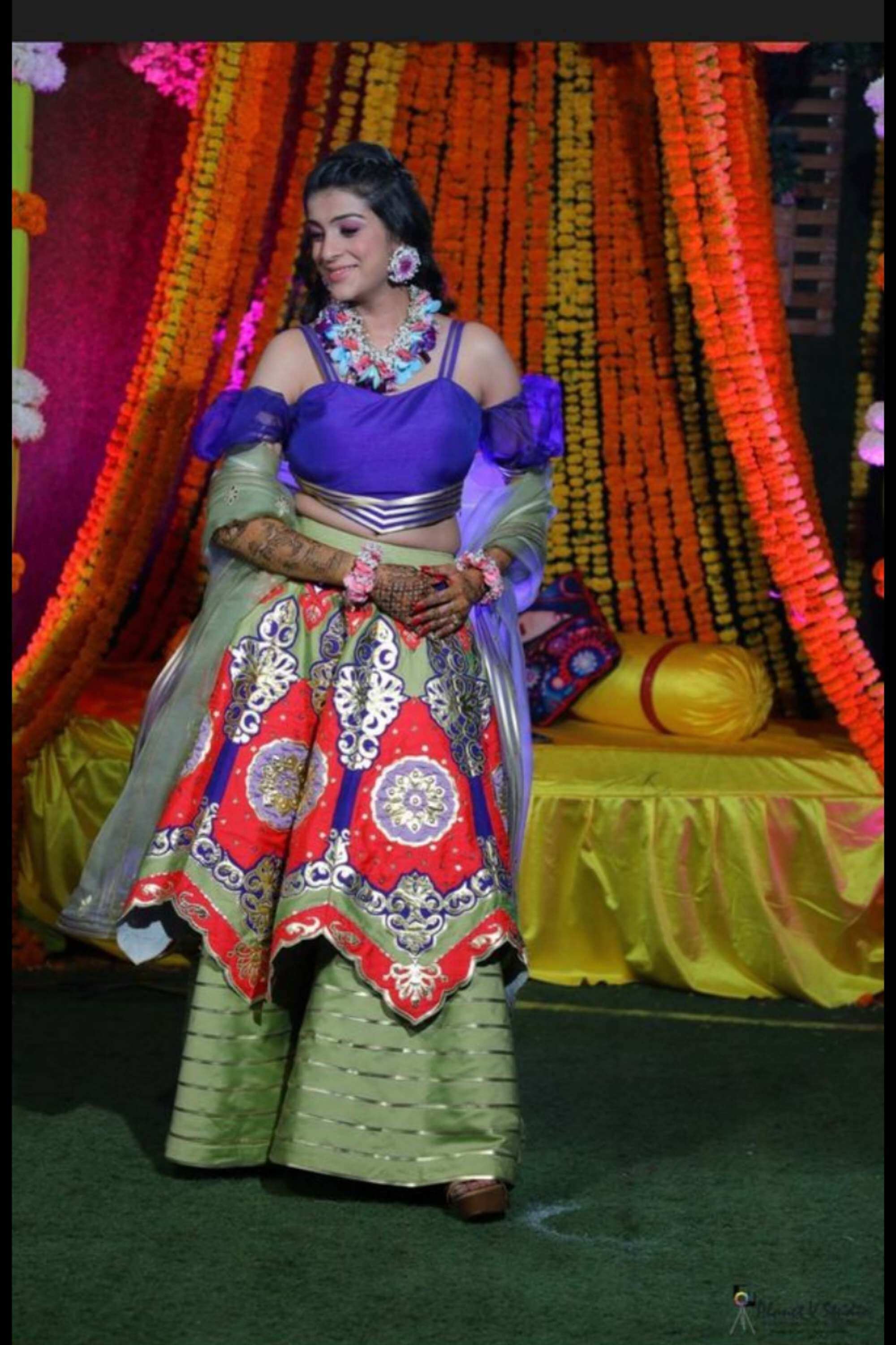 SHIDDAT LEHENGHA SET